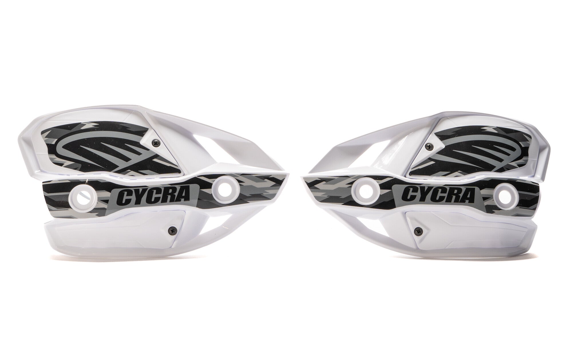 ULTRA HANDSHIELDS W/COVERS WHITE