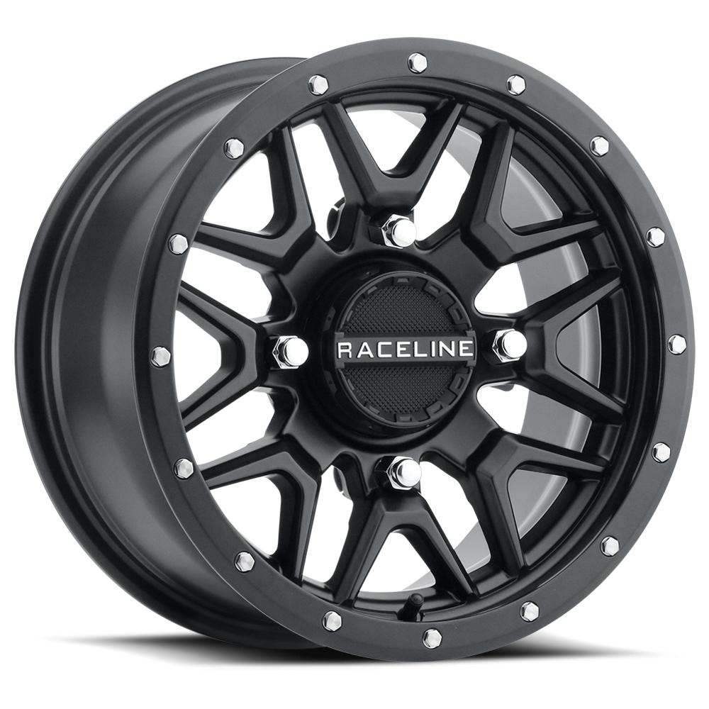 KRANK WHEEL 15X7 4/137 5+2 (+10MM) BLACK