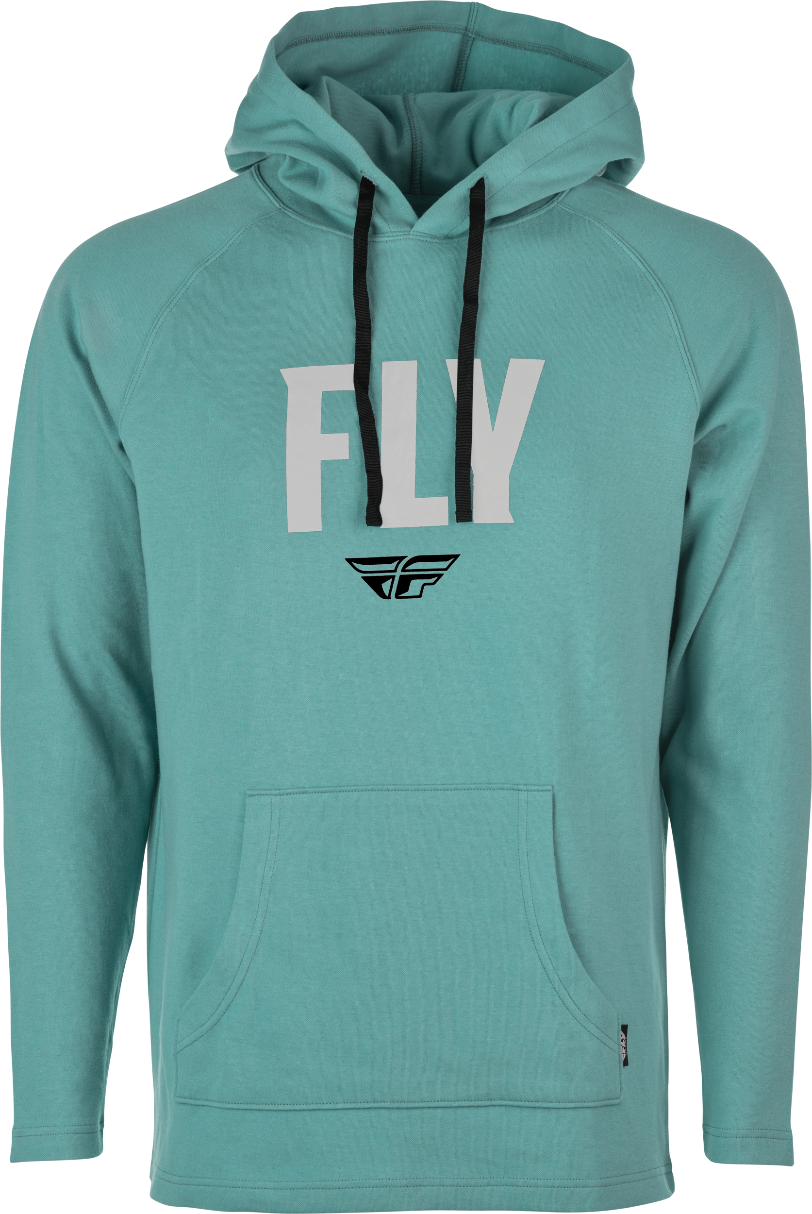 FLY WEEKENDER PULLOVER HOODIE SEA GREEN/GREY MD