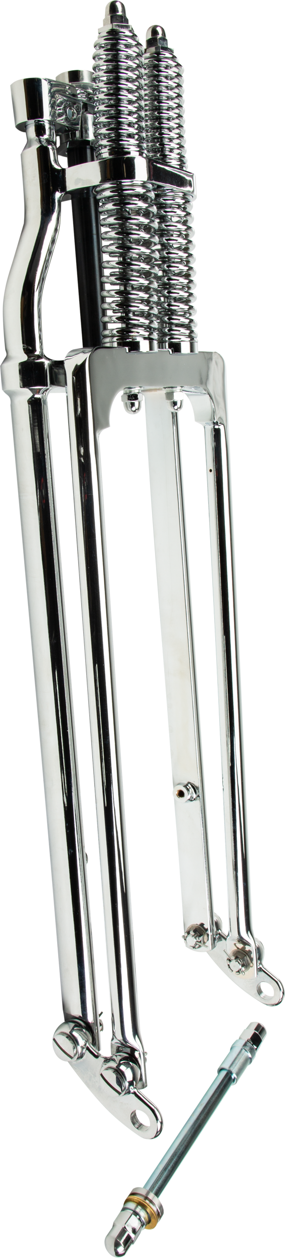 SPRINGER FORK TAPERED LEG +2 CHROME