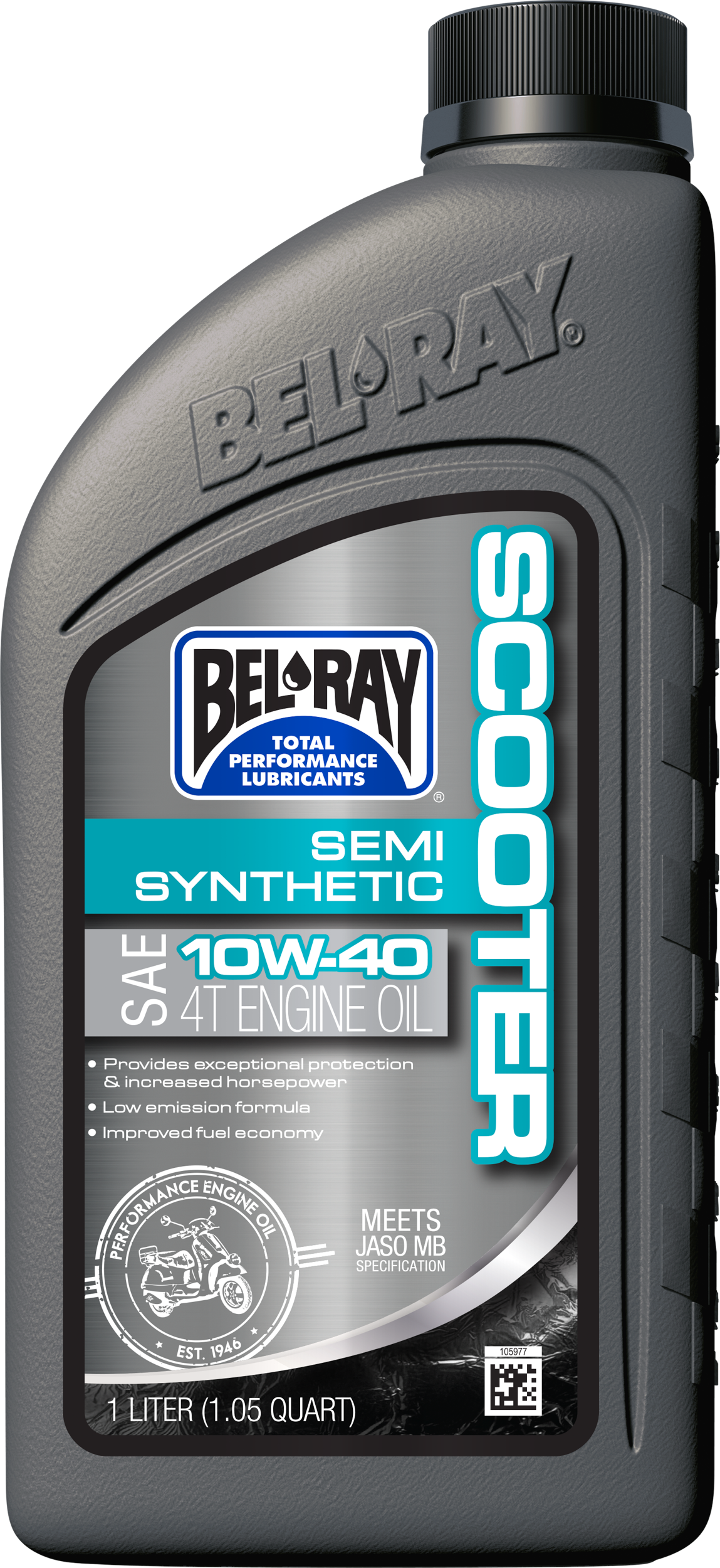 SCOOTER SEMI-SYN ENGINE OIL 10W40 1L