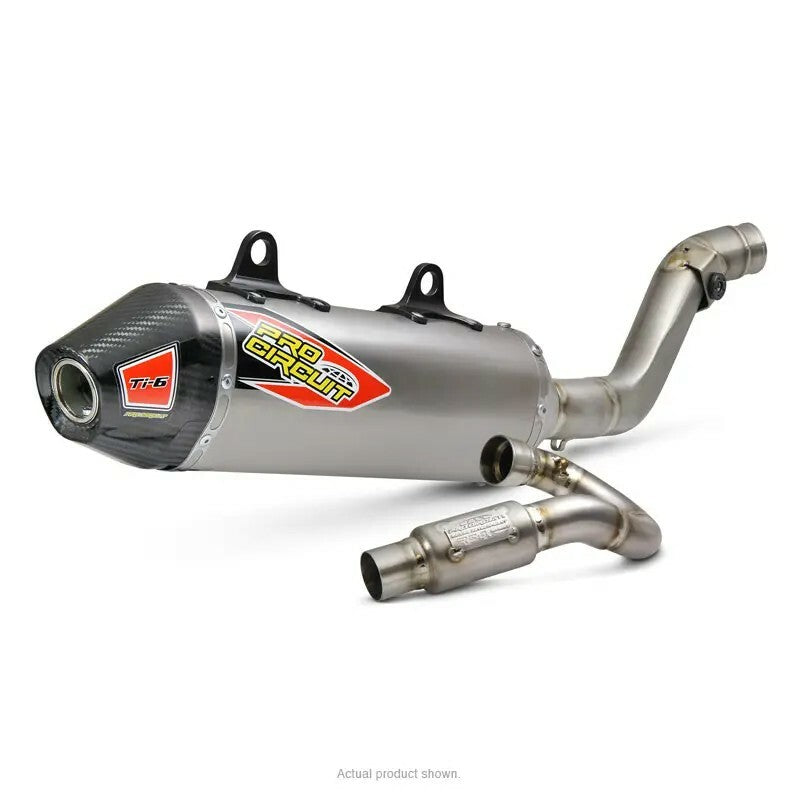 TI-6 EXHAUST SYSTEM W/CARBON END CAP