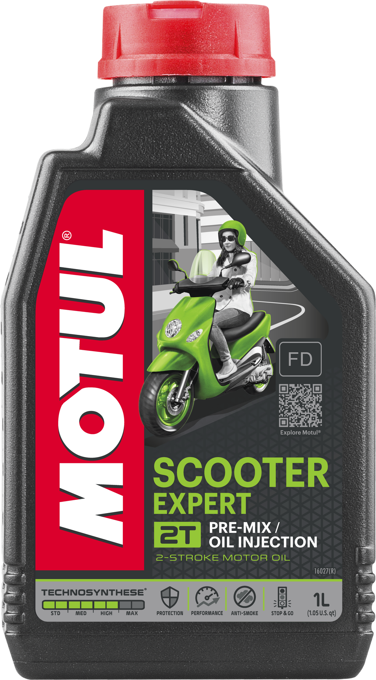 SCOOTER EXPERT OIL 2T 1L 12/CASE