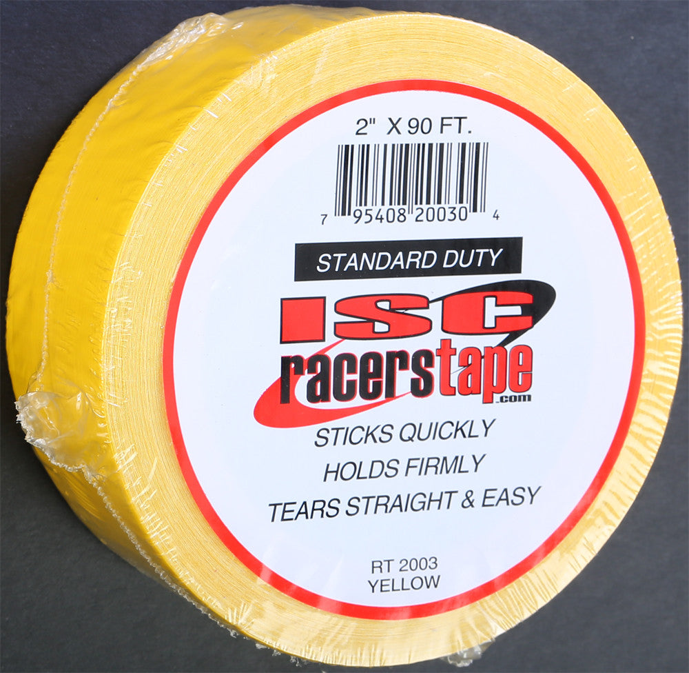 RACERS TAPE 2"X90' (YELLOW)