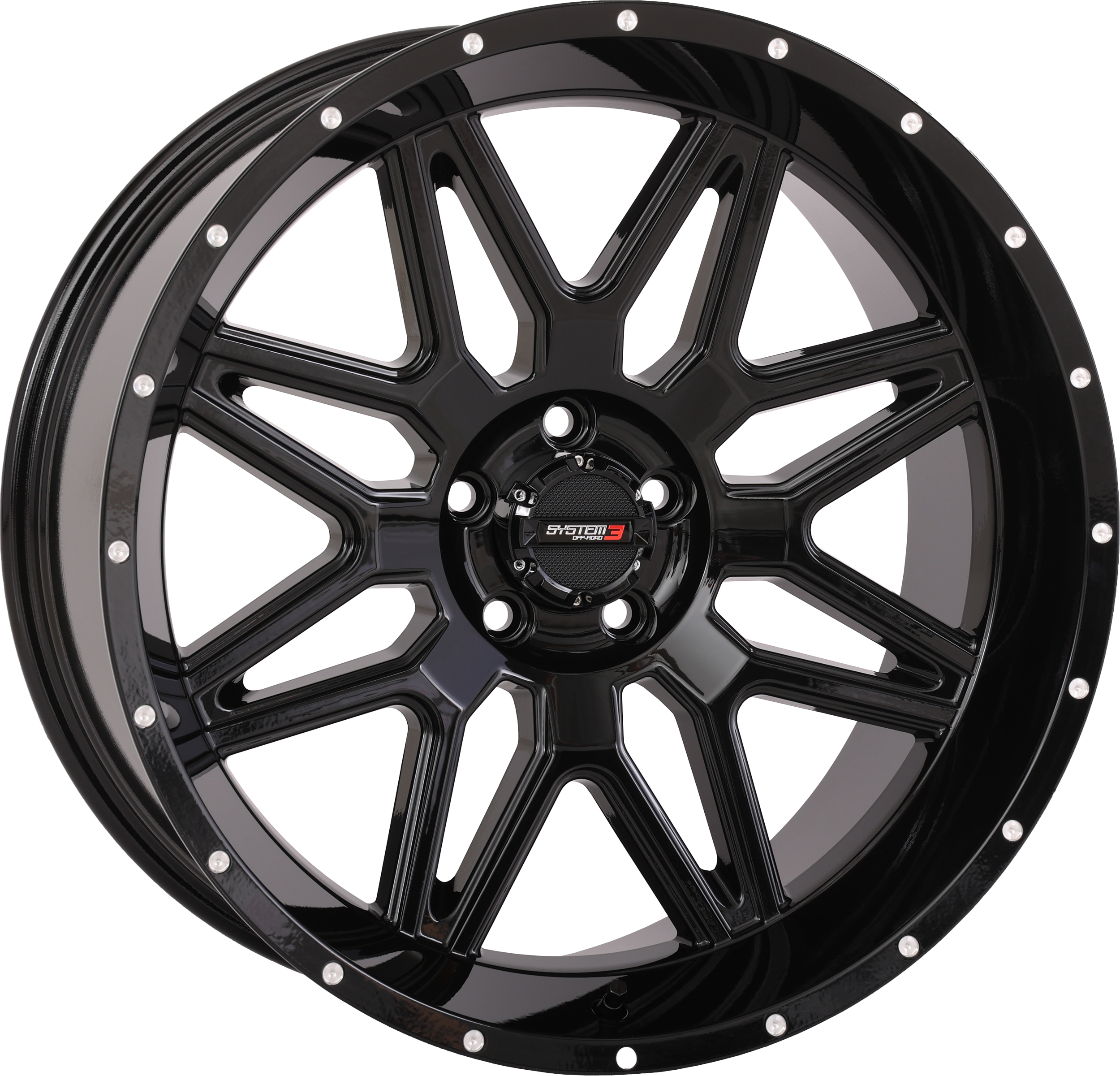 ST7 WHEEL 20X9 5+4 (0MM) 5/4.5 GLOSS BLACK