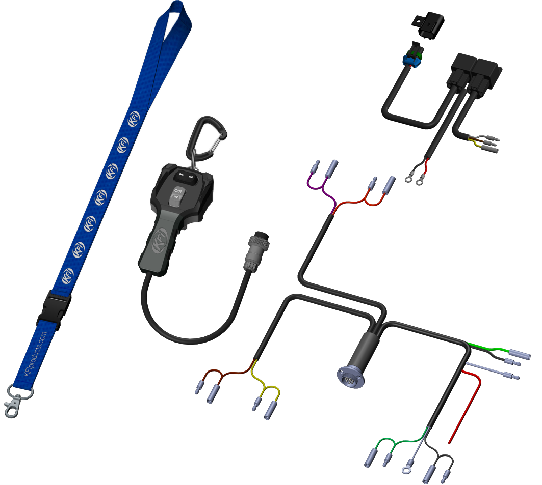 KIT - ACT HAND REMOTE SINGLE ACTUATOR AND WINCH