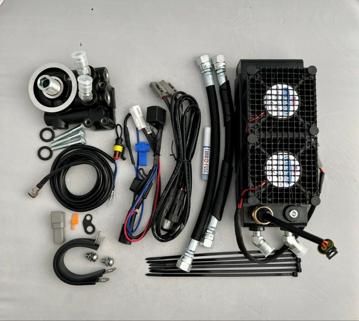 Indian Naked Side Mount Oil Cooler