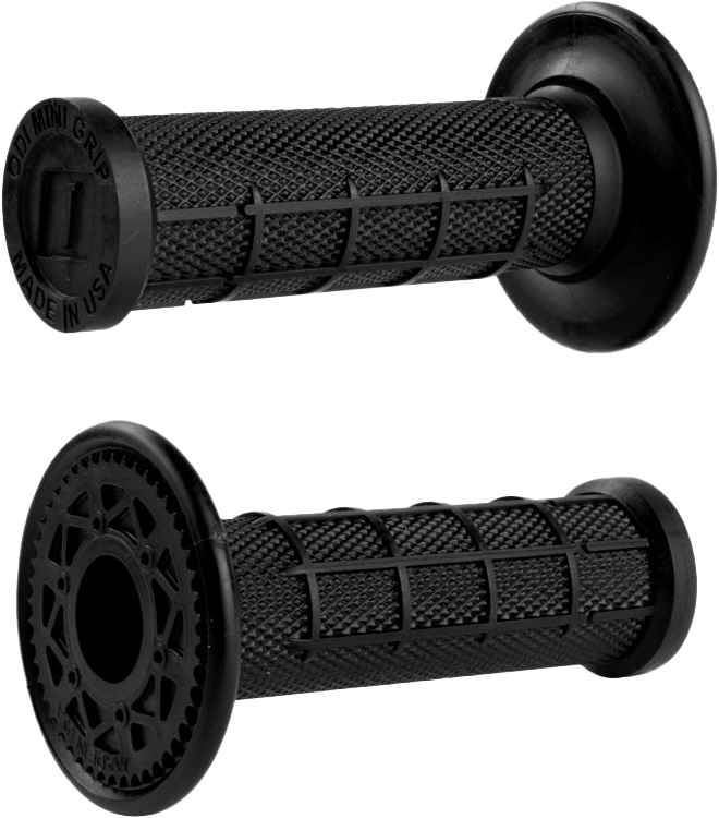 MINI MX HALF WAFFLE GRIPS BLACK