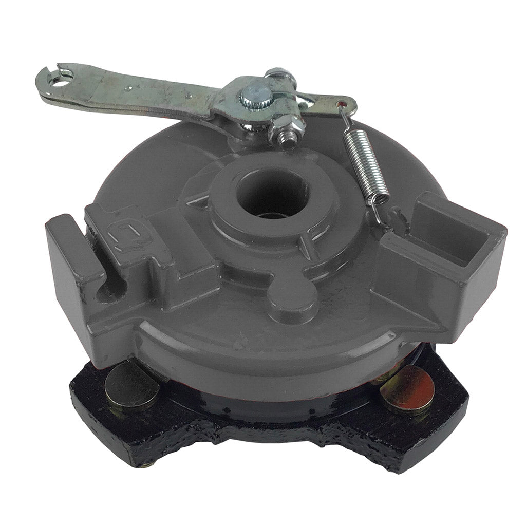 Brake Assy - LEFT FRONT - Backing Plate and Hub - Coolster 3125B2, 3125F2, LANDER-XD 125UF ATVs