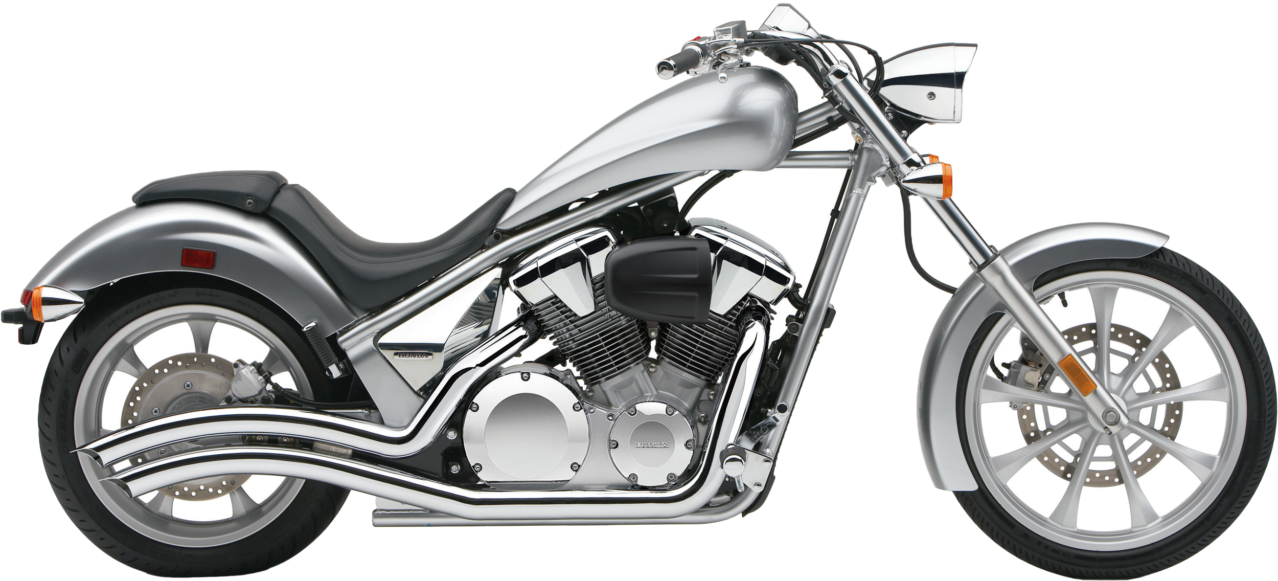 SPEEDSTER SWEPT F/S CHROME HON VTX1300C 04-09