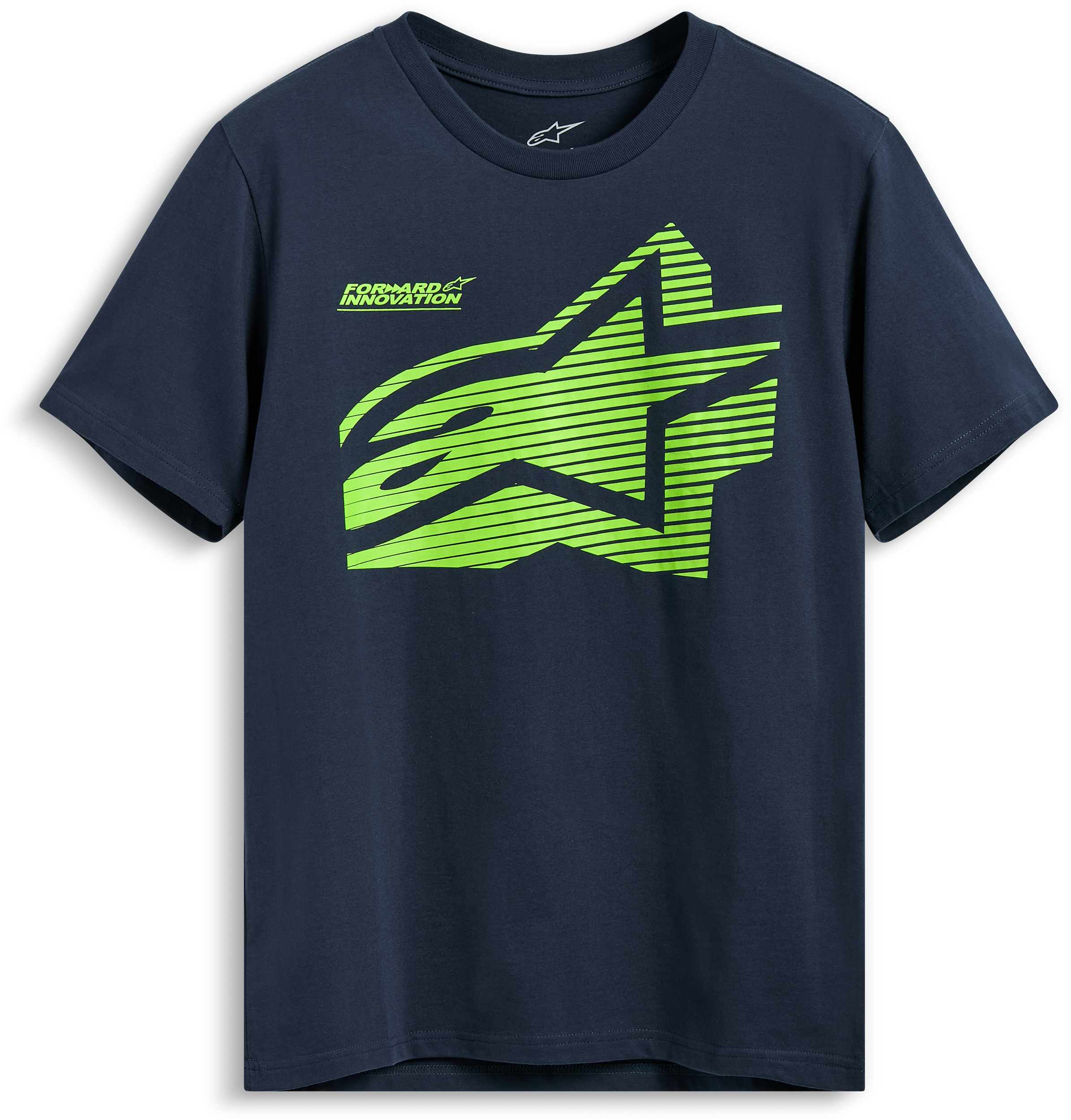 FASTING SS CSF TEE NAVY MD