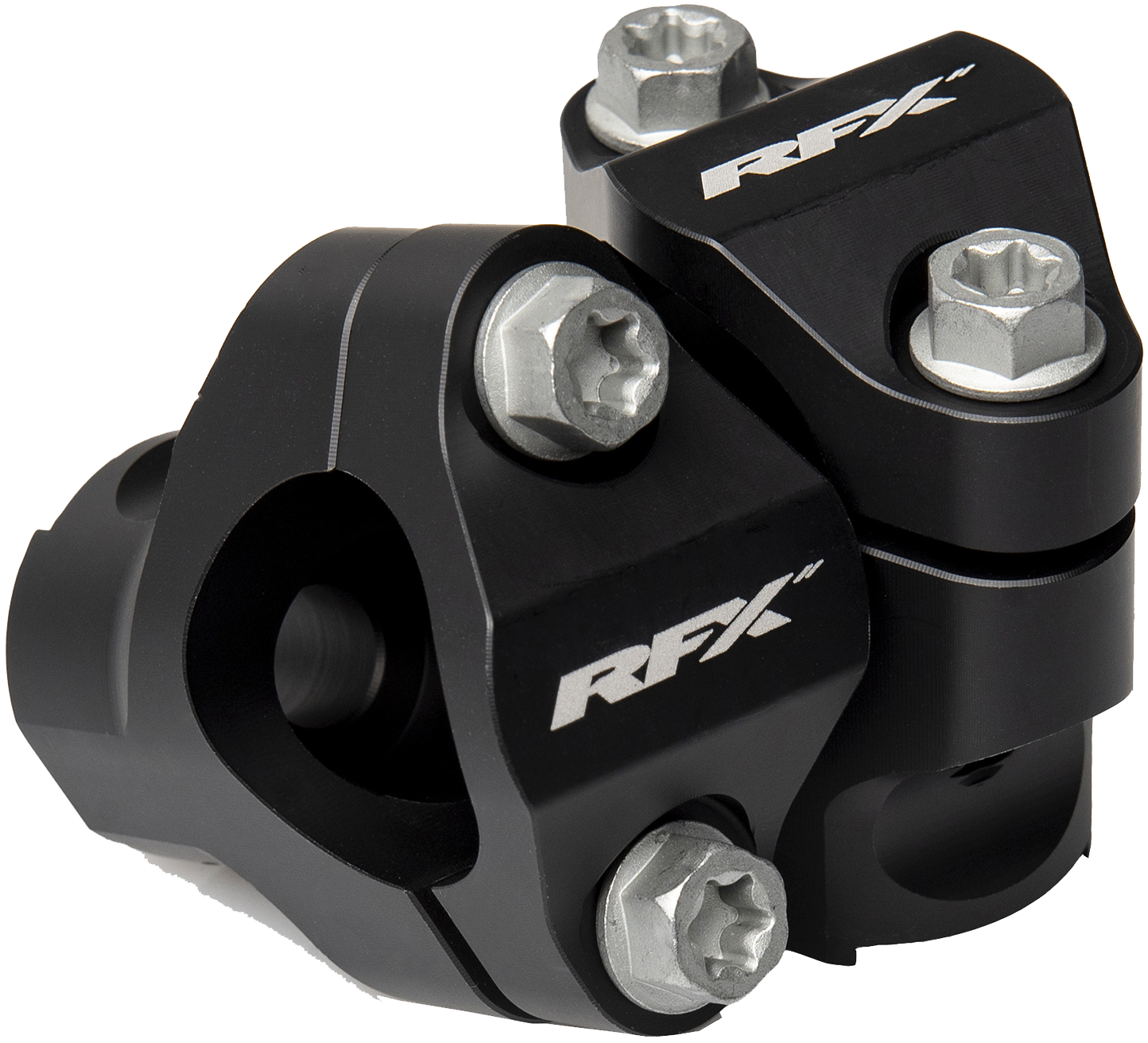 HANDLEBAR MOUNT KIT 1 1/8" BLACK KTM/HUS
