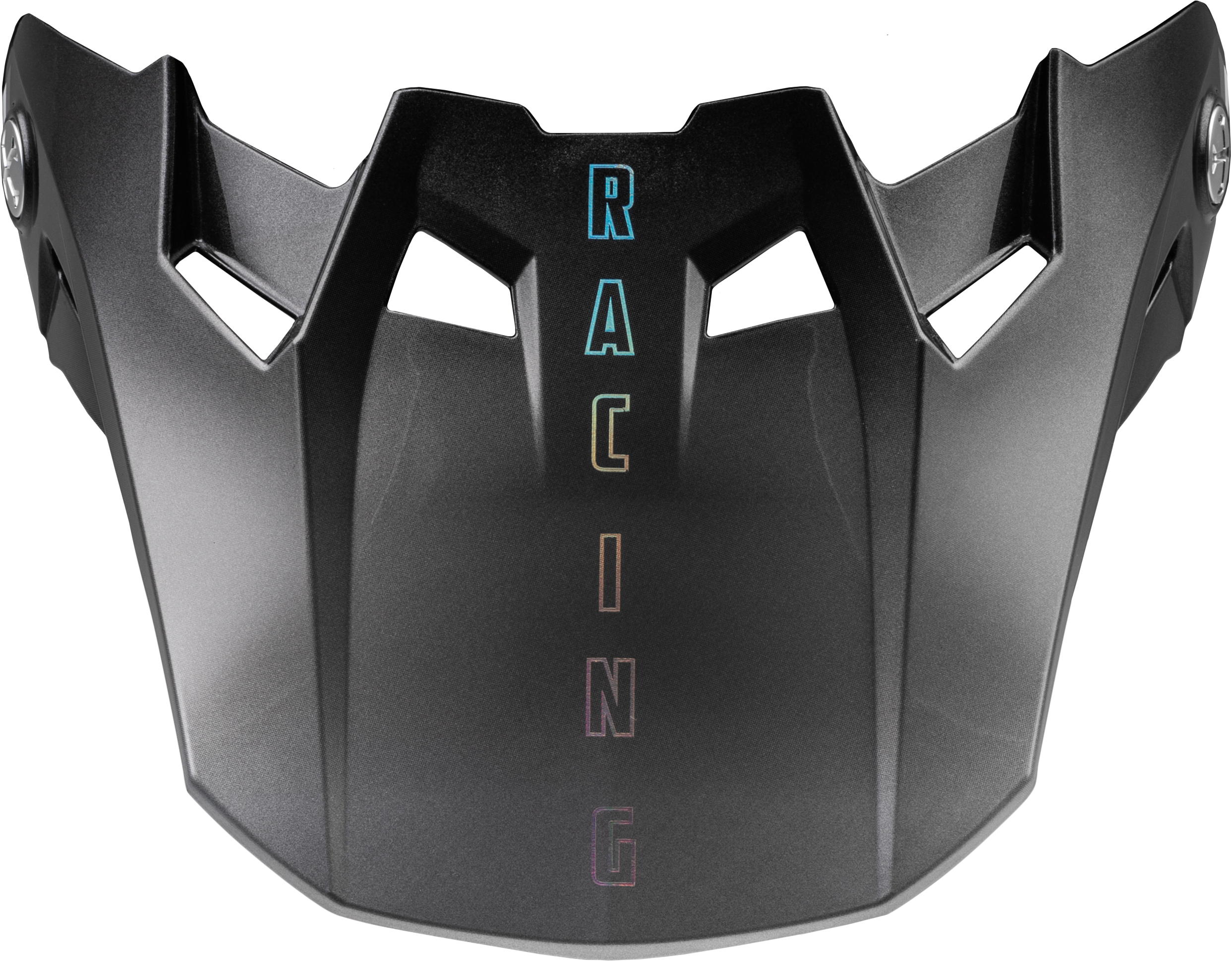 FORMULA CC DRIVER HELMET VISOR BLACK/CHAROCAL/WHITE XL/2X
