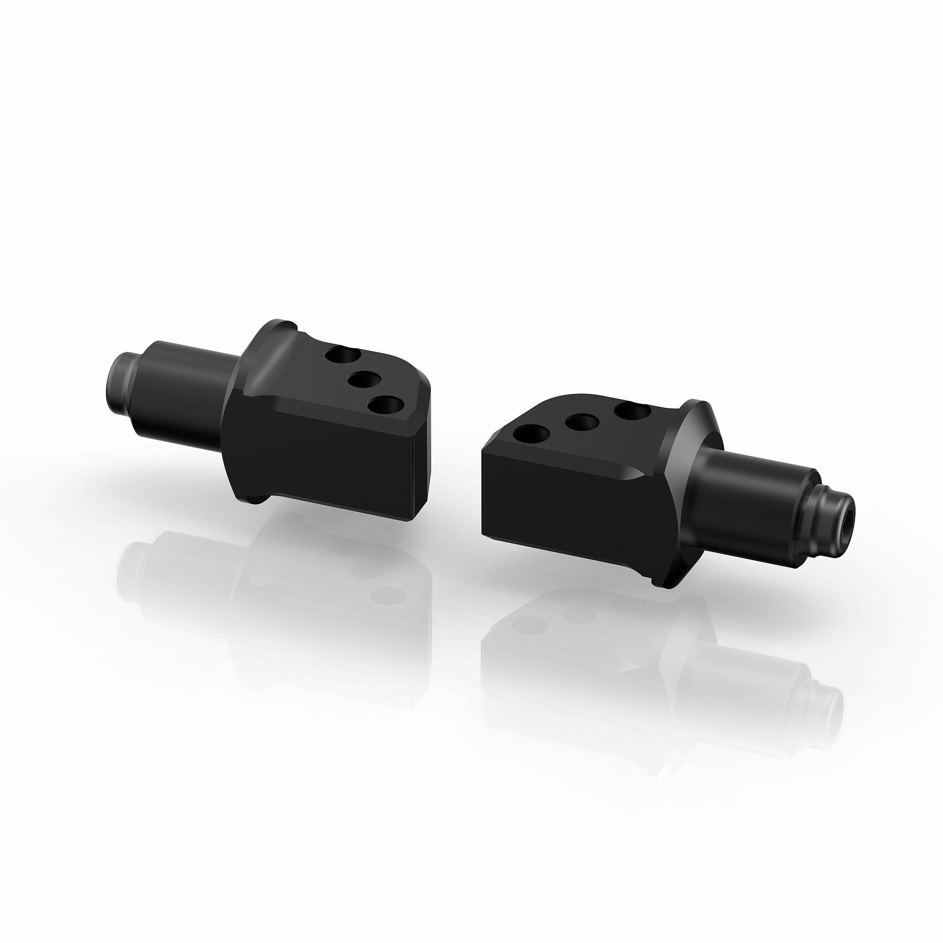 FOOTPEG MOUNT KIT PASSENGER BLACK PR