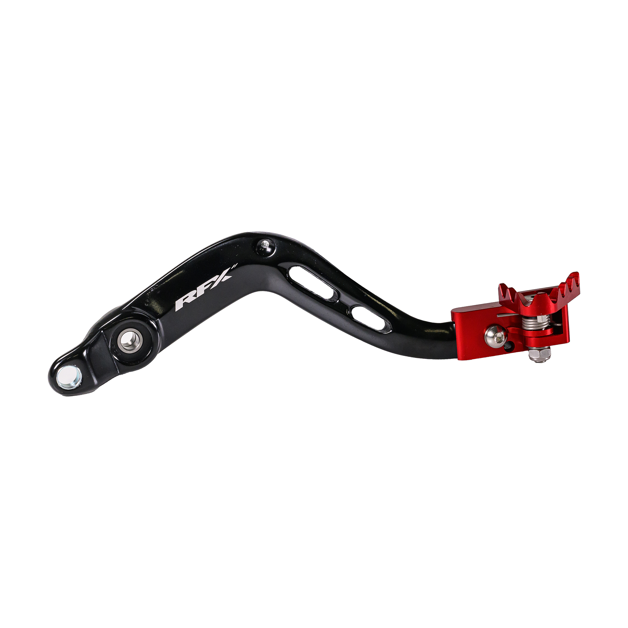 REAR BRAKE PEDAL RED FOLDING-TIP BETA