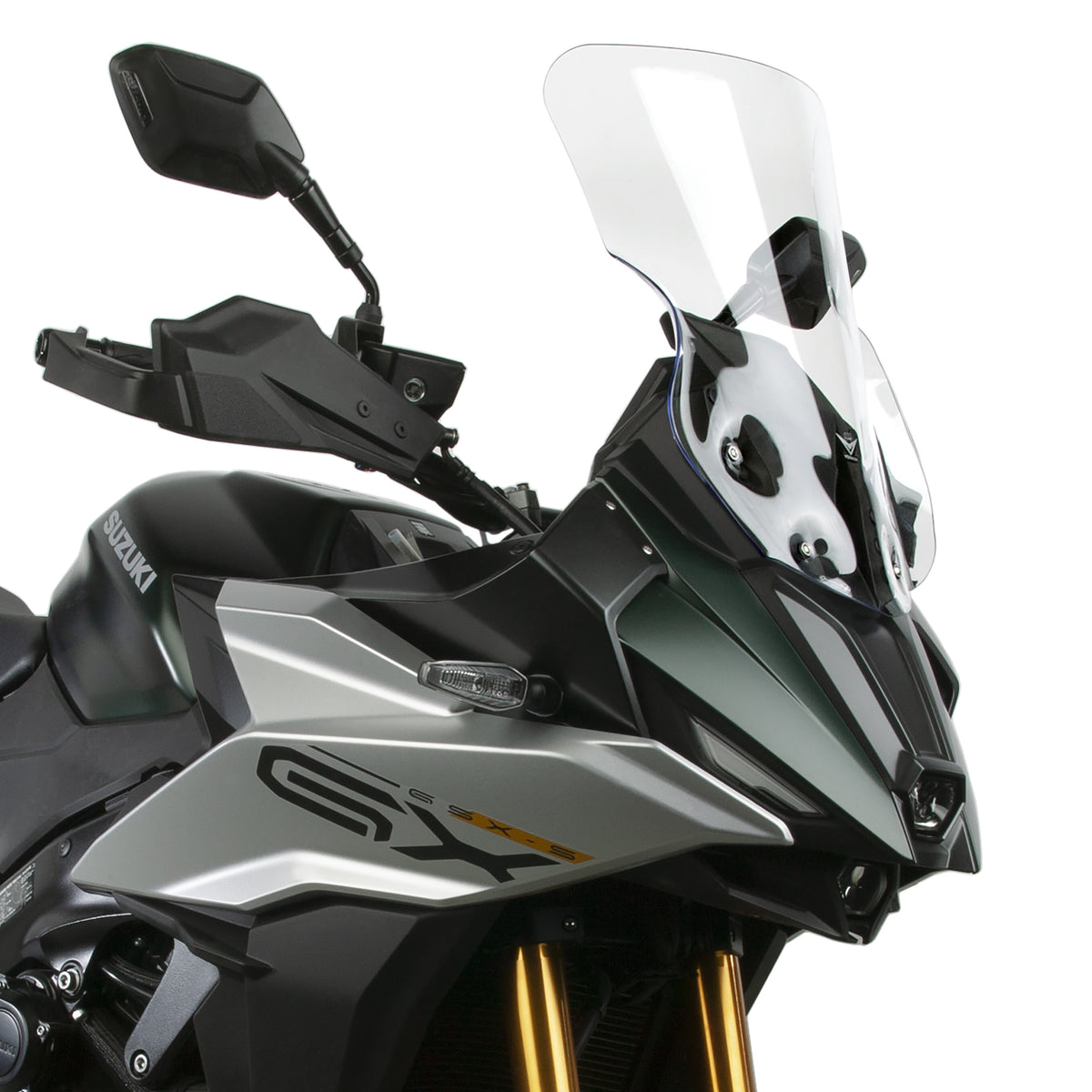 VSTREAM WINDSCREEN TALL CLEAR SUZ