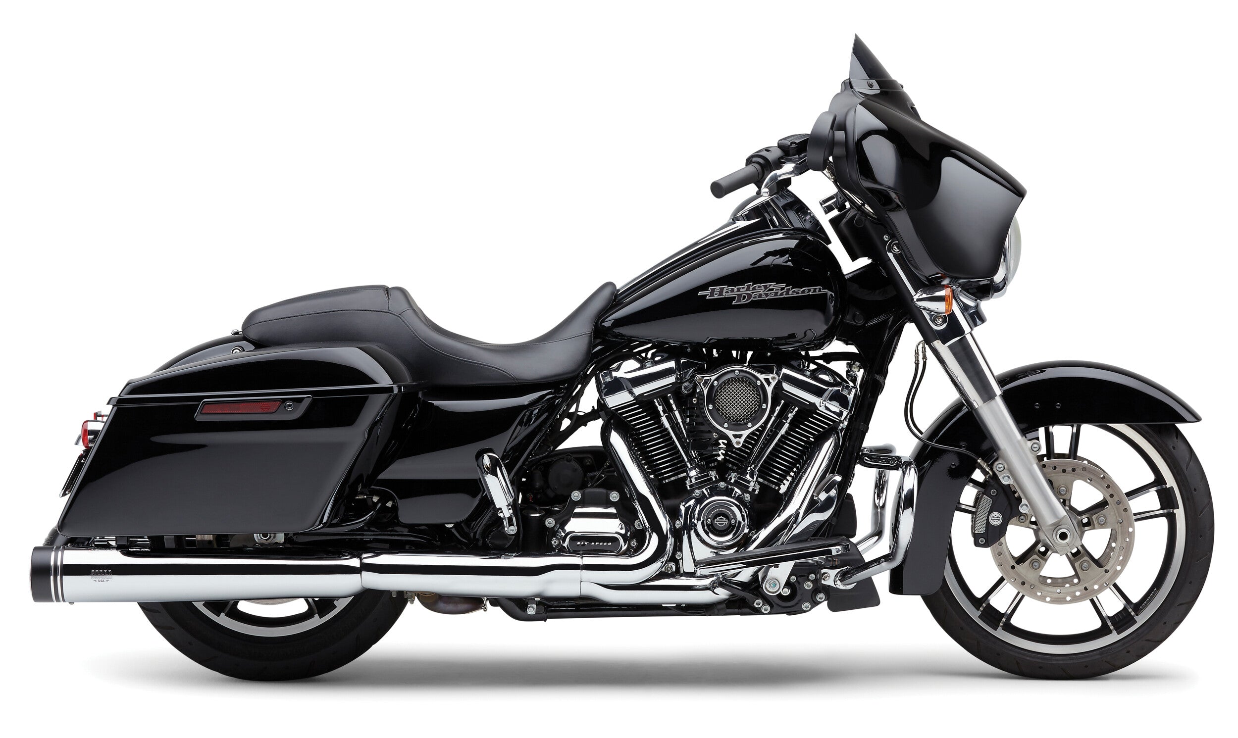 4.5" GROOVE TIP SLIP-ON CHROME FLH/FLT 17-22