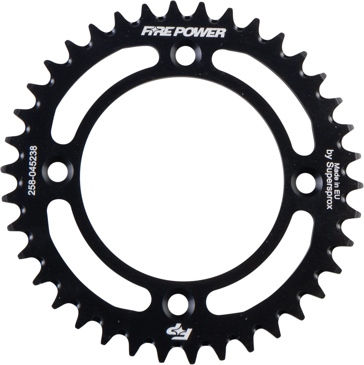 REAR SPROCKET ALUMINUM 38T BLK