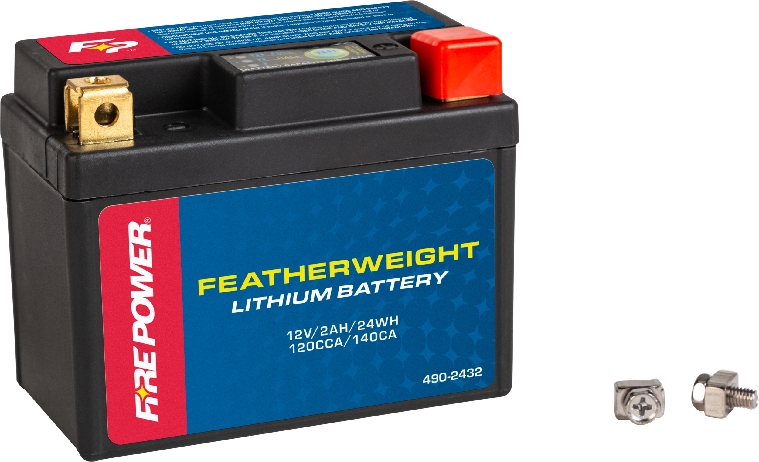 FEATHERWEIGHT LITHIUM BATTERY 120 CCA 12V/24WH