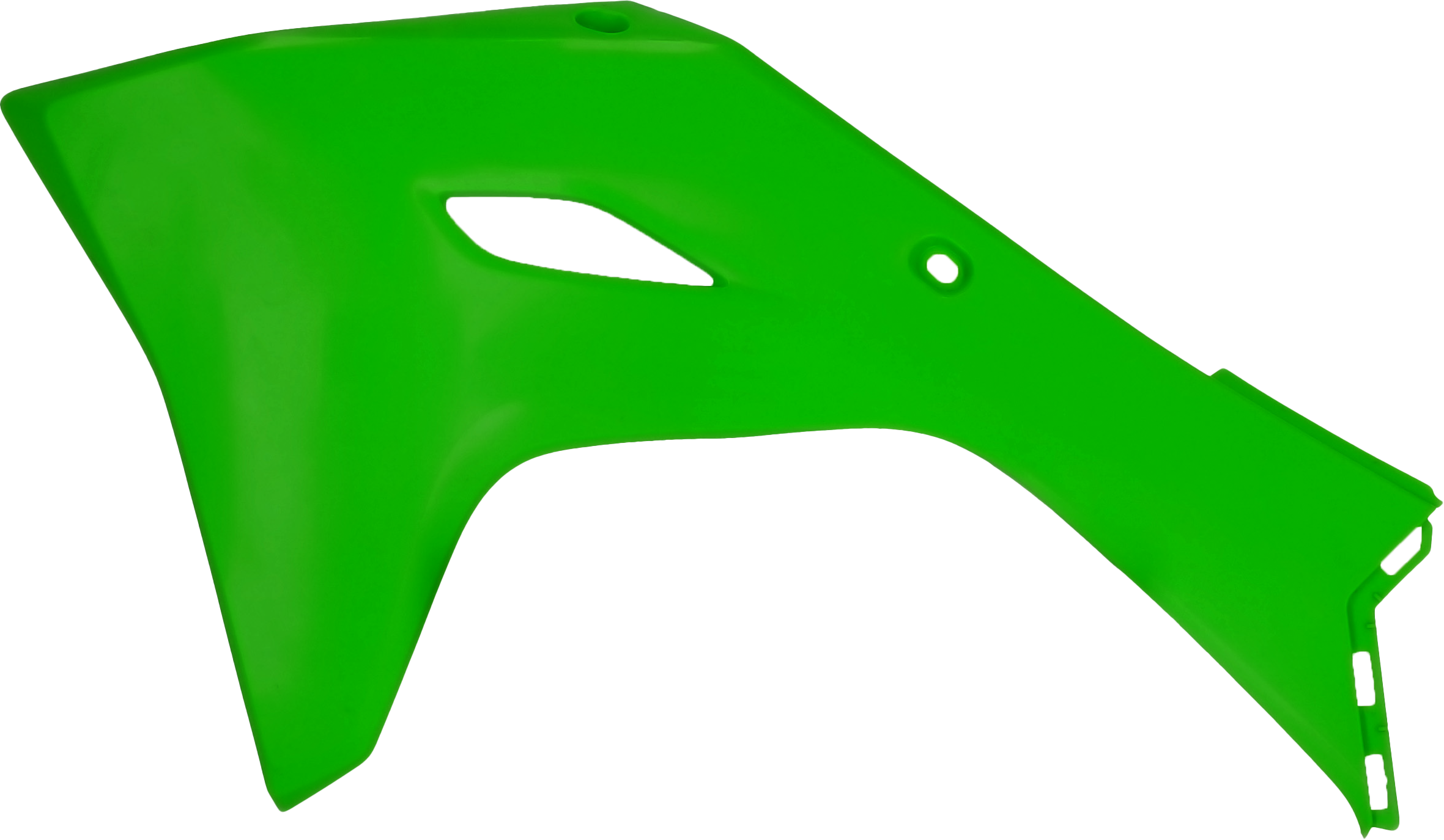 RADIATOR SHROUDS KAW GREEN