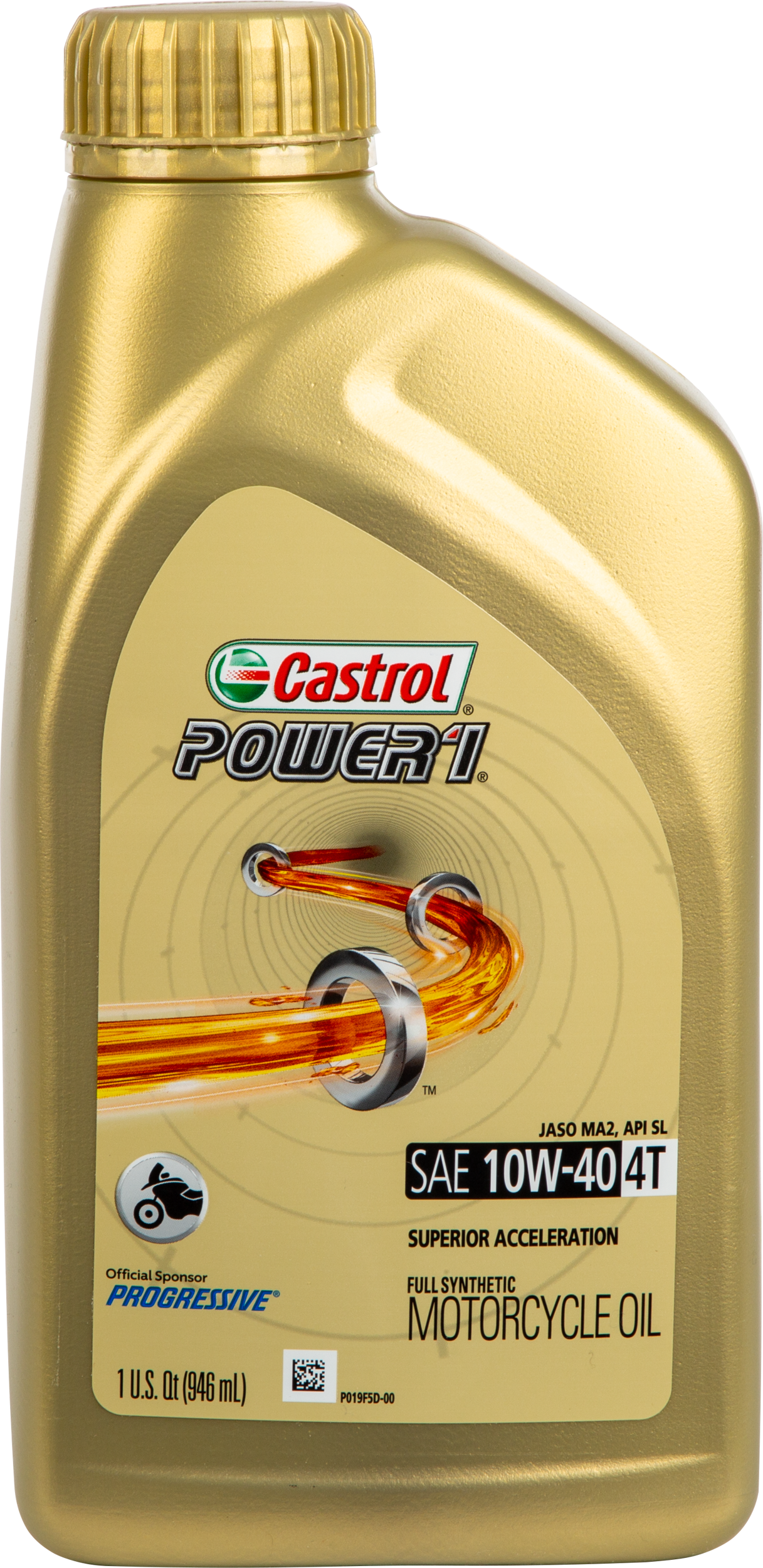 POWER 1 SYNTHETIC OIL 4T 10W40 1QT