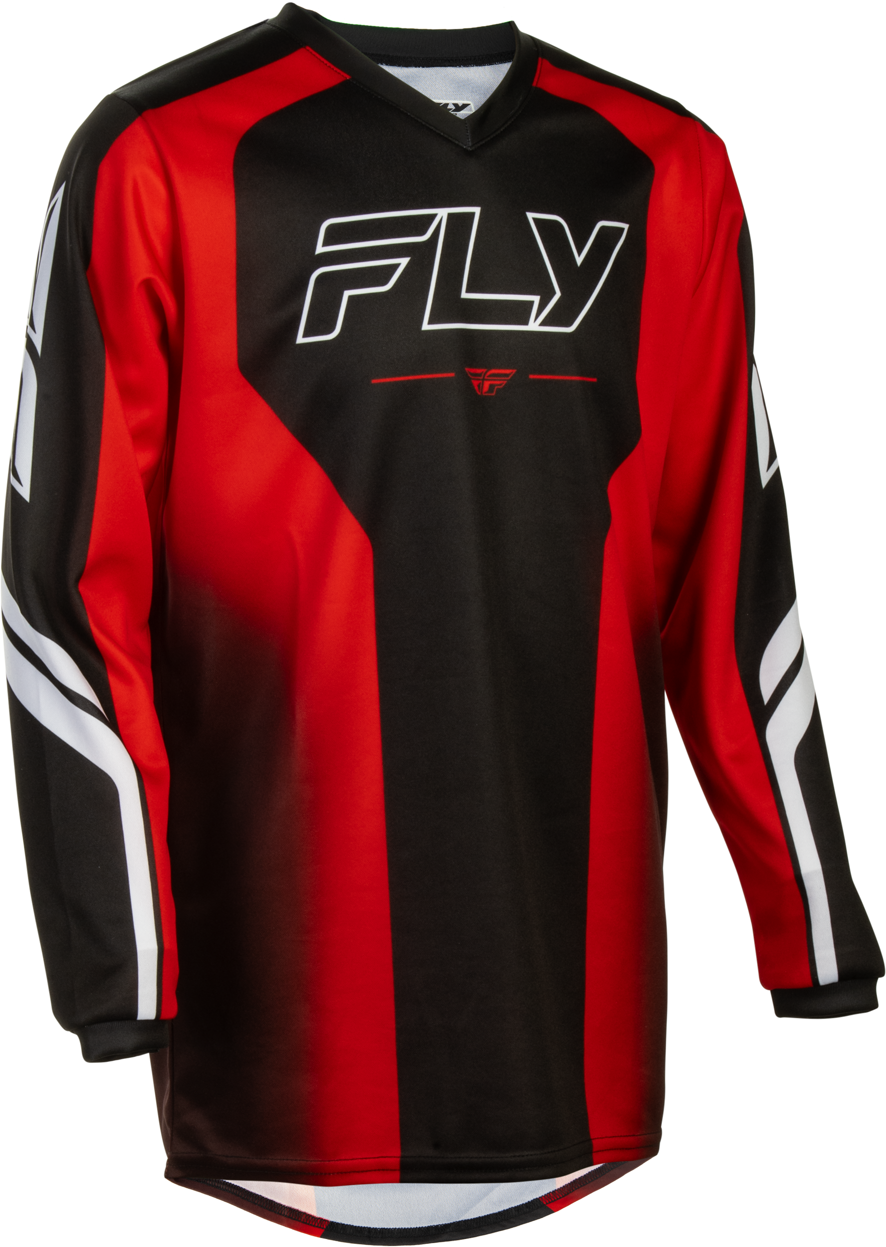YOUTH F-16 RAZE JERSEY BLACK/RED/WHITE YL