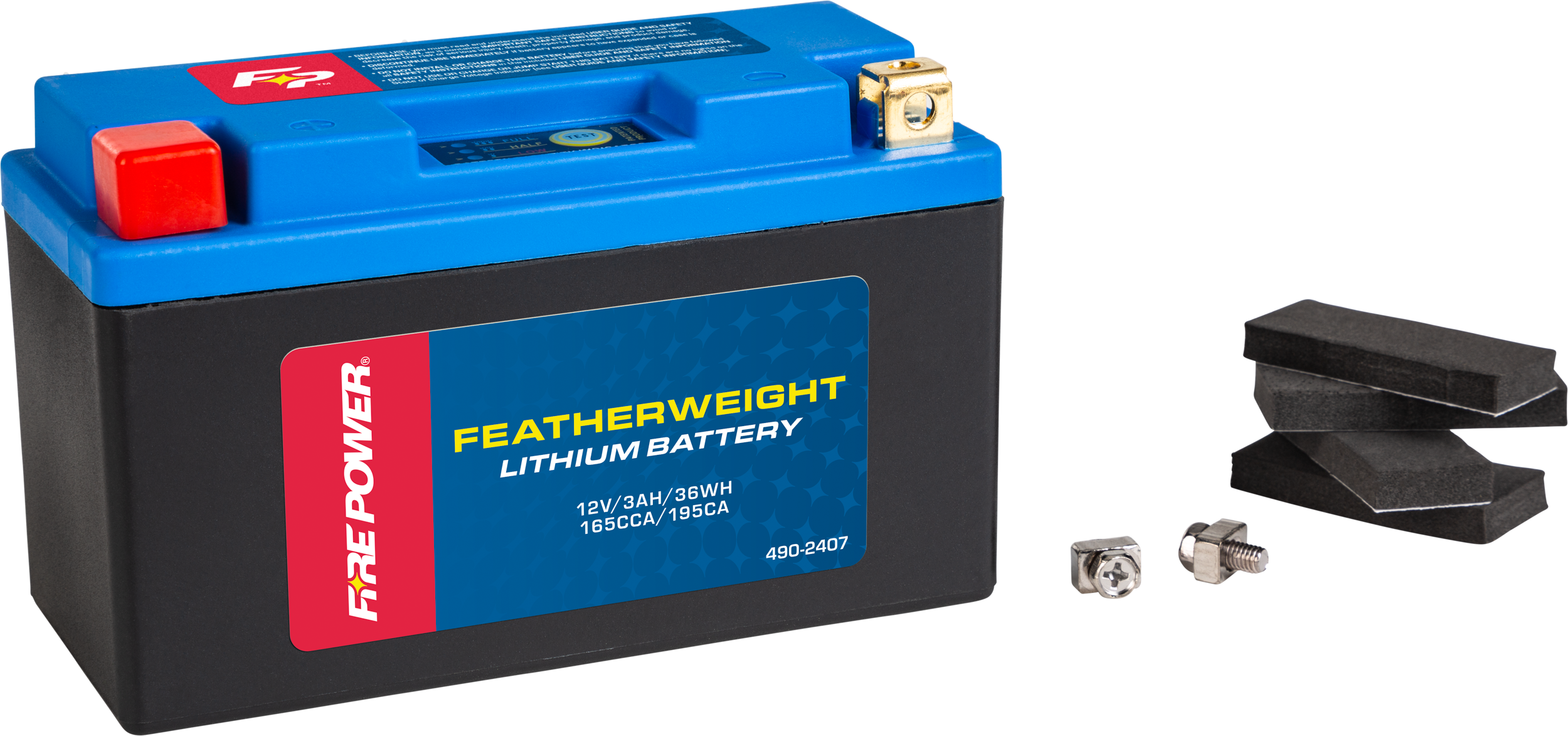 FEATHERWEIGHT LITHIUM BATTERY 165 CCA 12V/36WH