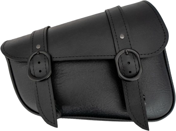 BLACK JACK SWINGARM BAG 4L BLACK/BLACK BUCKLE