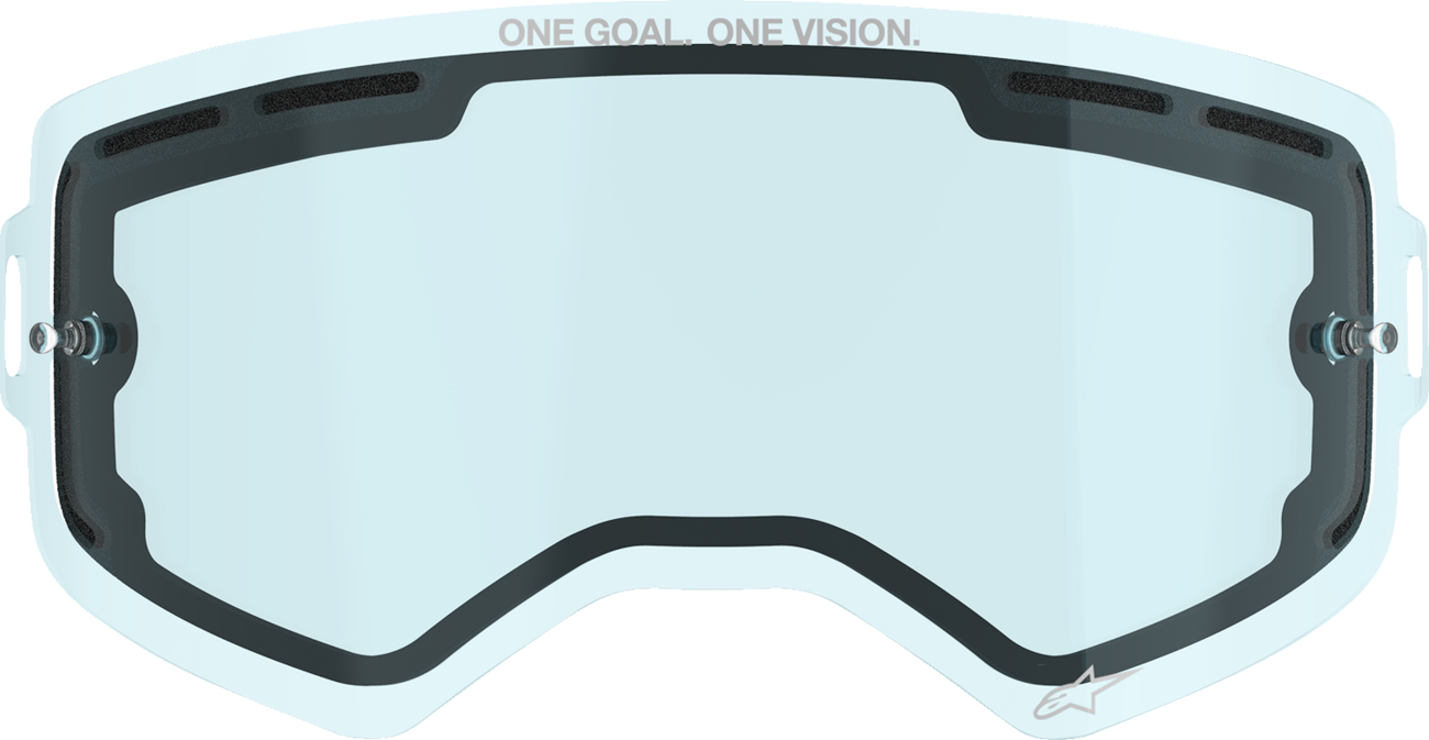 LENS GOGGLE DOUBLE PANE SUPERTECH BLUE