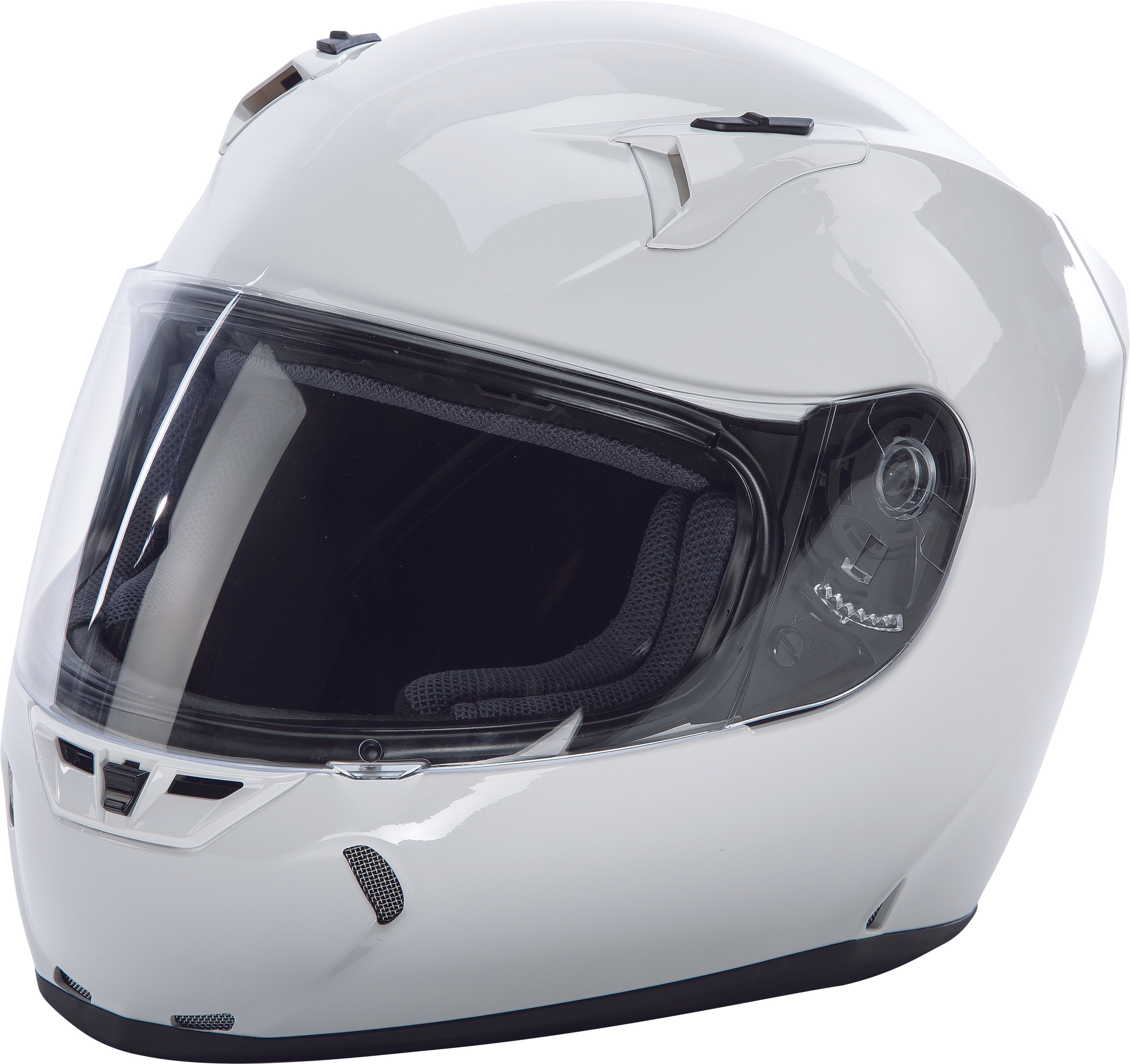 REVOLT SOLID HELMET ECE WHITE MD