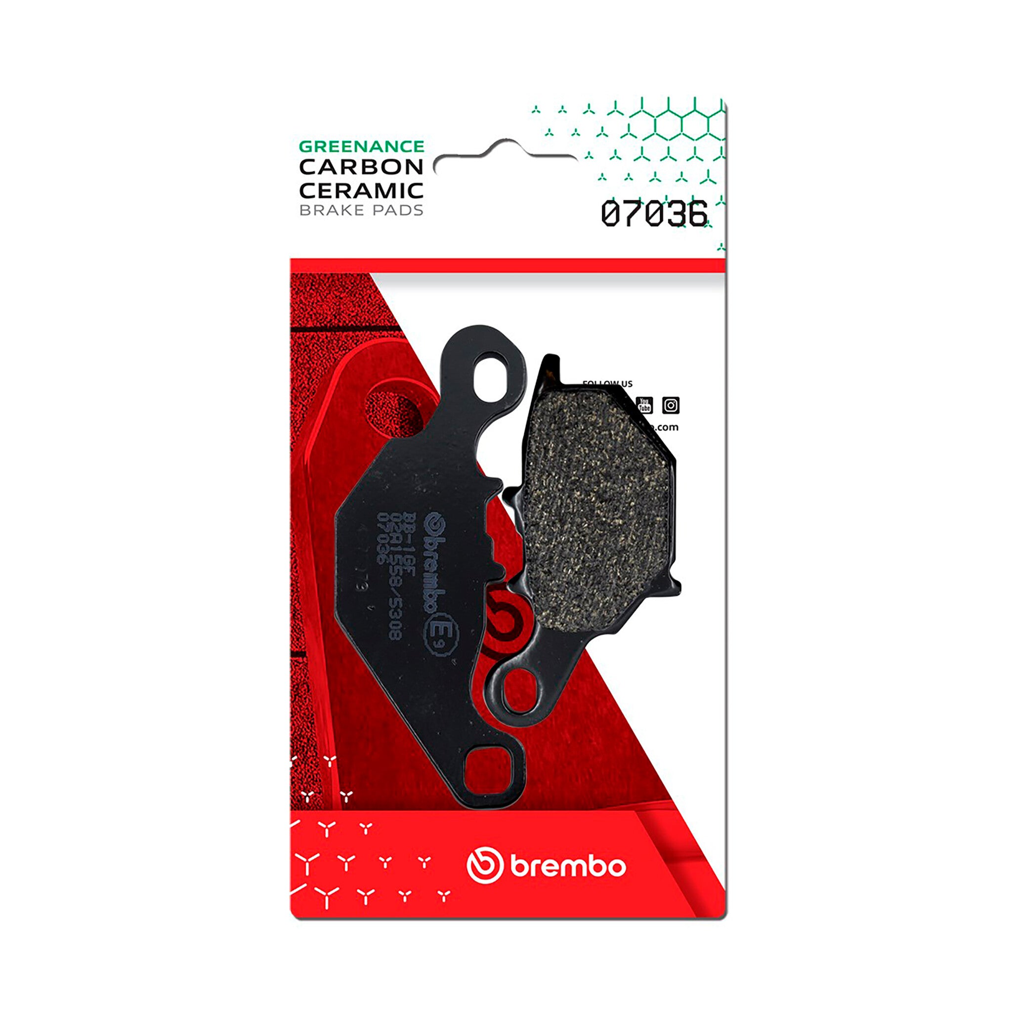 PRIME CC BRAKE PADS CARBON CERAMIC
