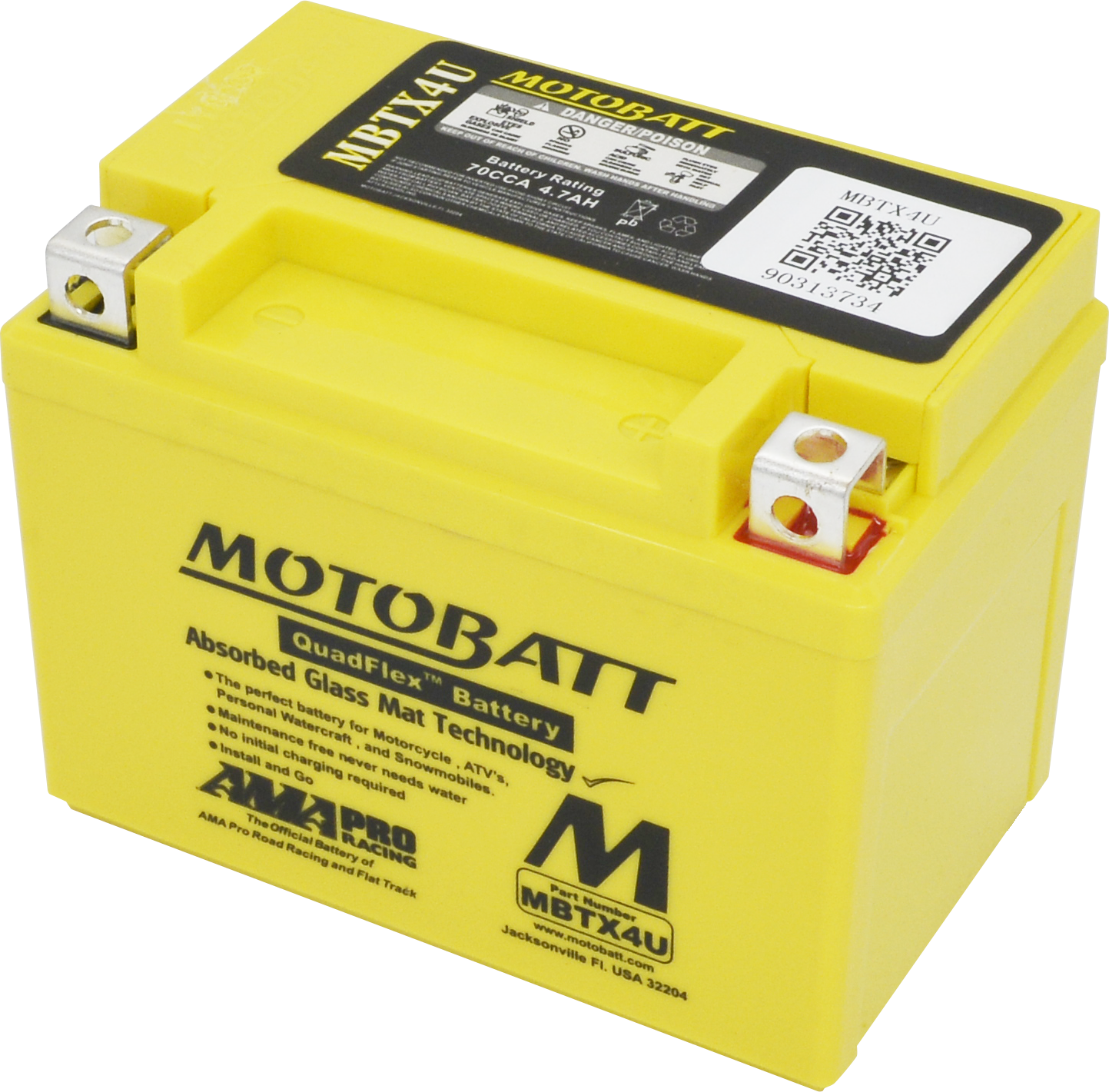 MotoBatt Quadflex AGM Batteries