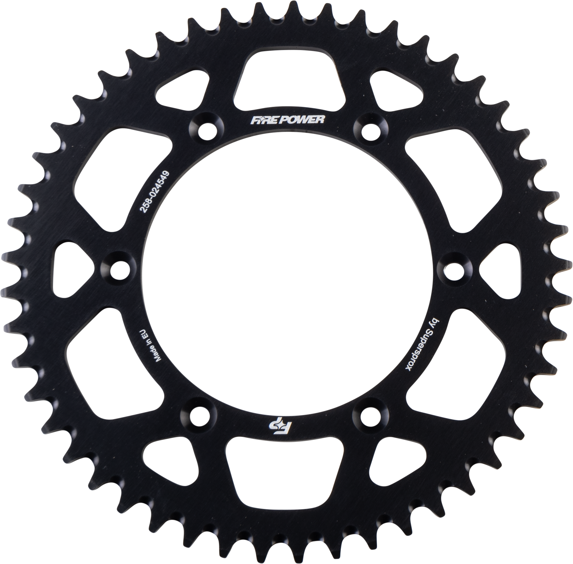 REAR SPROCKET ALUMINUM 49T BLK