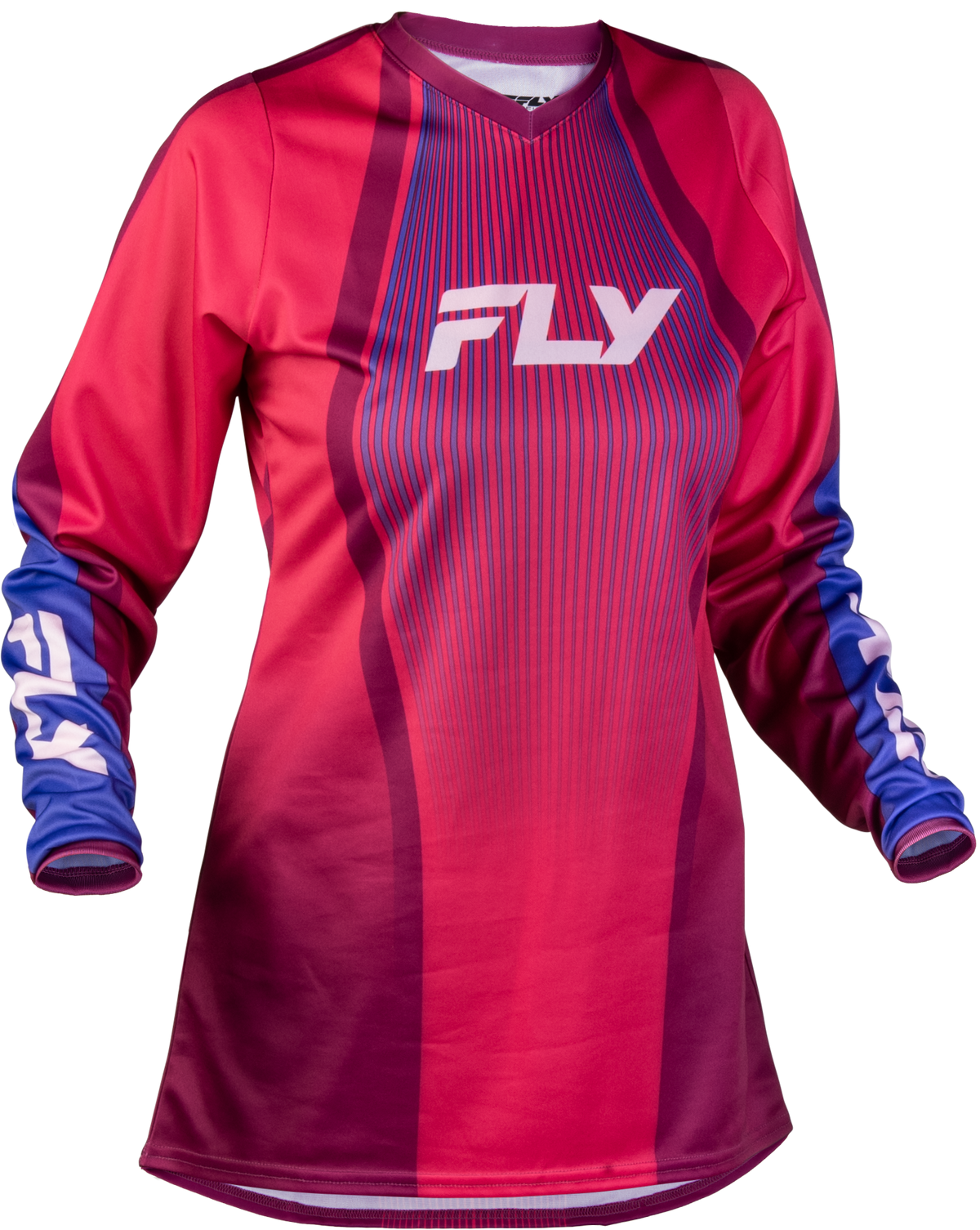 WOMEN'S F-16 LIFT JERSEY PINK/PURPLE/WHITE LG