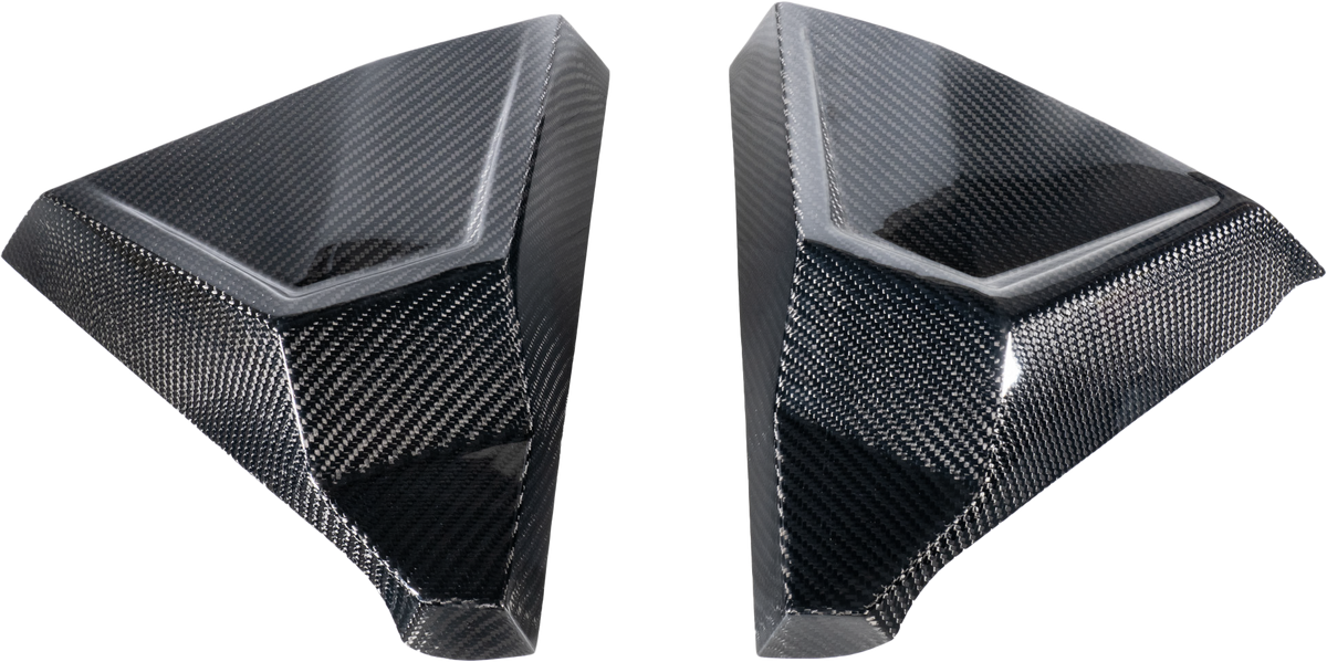 CARBON FIBER FXR SIDE COVERS FLH/FLT 09-23 (NON CVO)