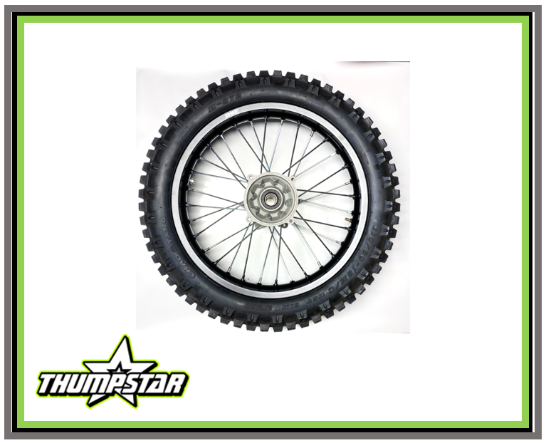 3379 18" Rear Wheel & Tire Assembly