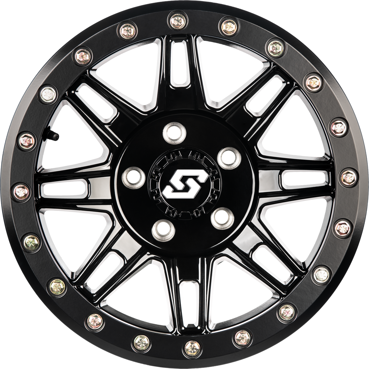 CLUTCH BDLK WHEEL 14X7 4/137 +10MM BLK