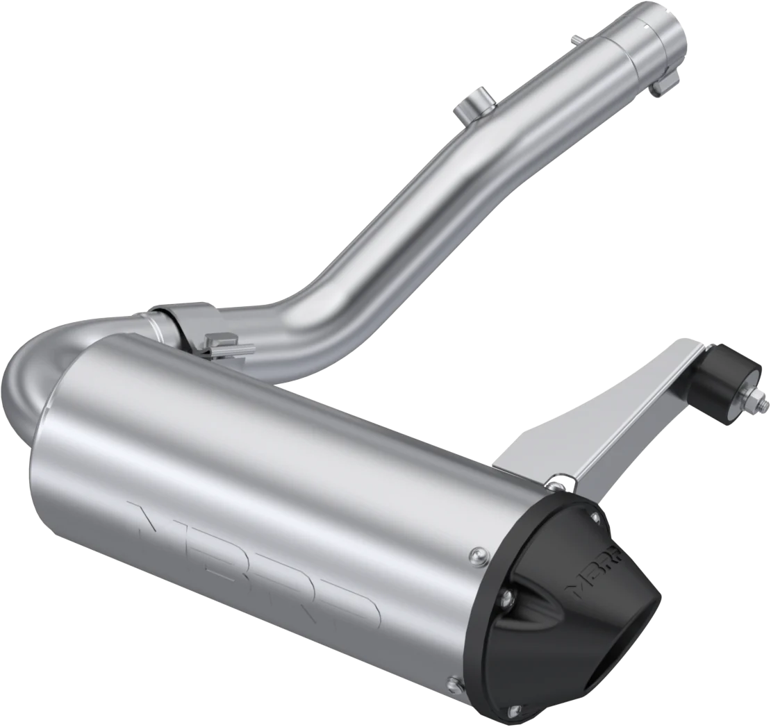 SINGLE SLIP-ON SYSTEM W/ 5" PERFORMANCE MUFFLER BLK TIP