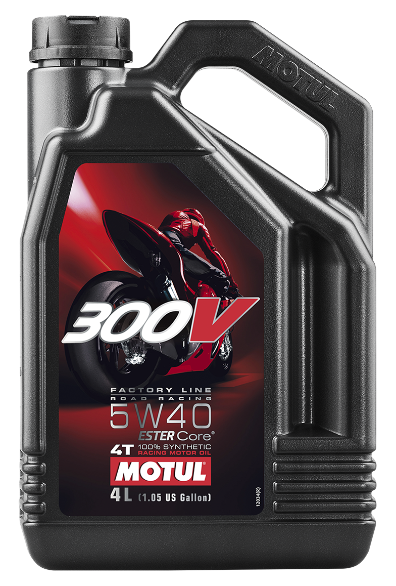 300V COMPETITION SYNTHETIC OIL 4T 5W40 4-1L