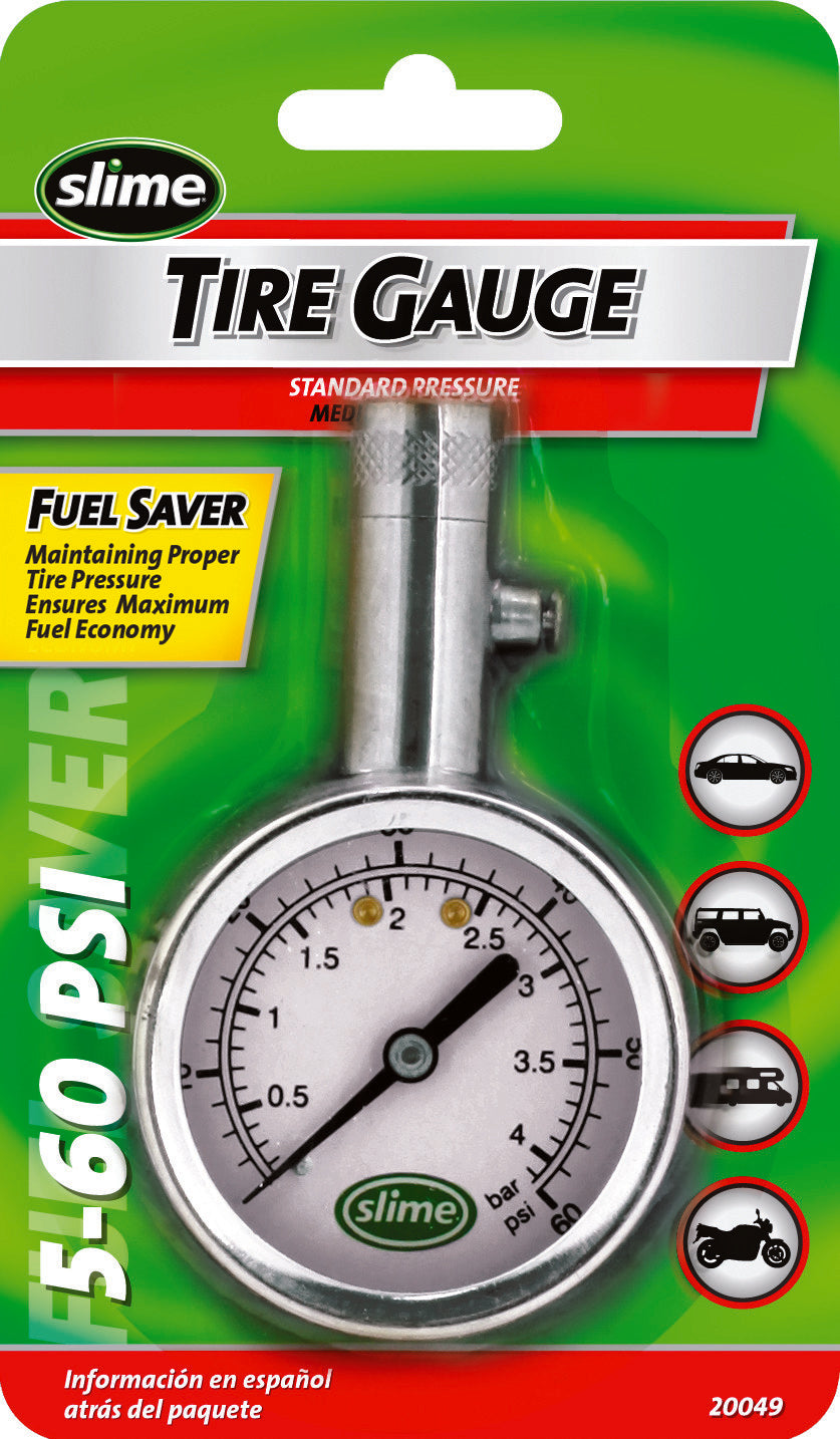 Tire Repair Gauge w/Bleed Valve