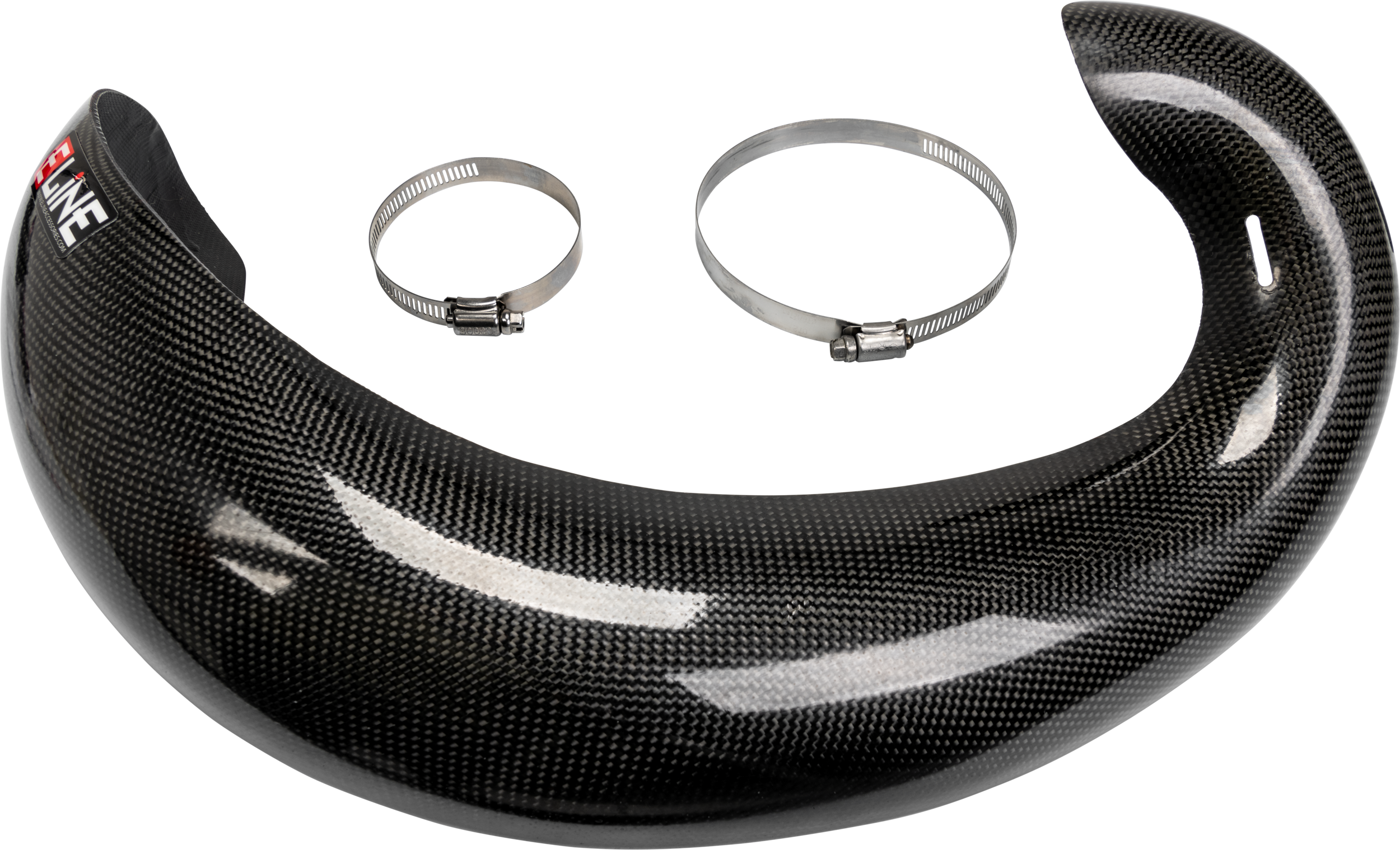 CARBON FIBER PIPE GUARDS HON/KAW/KTM/YAM