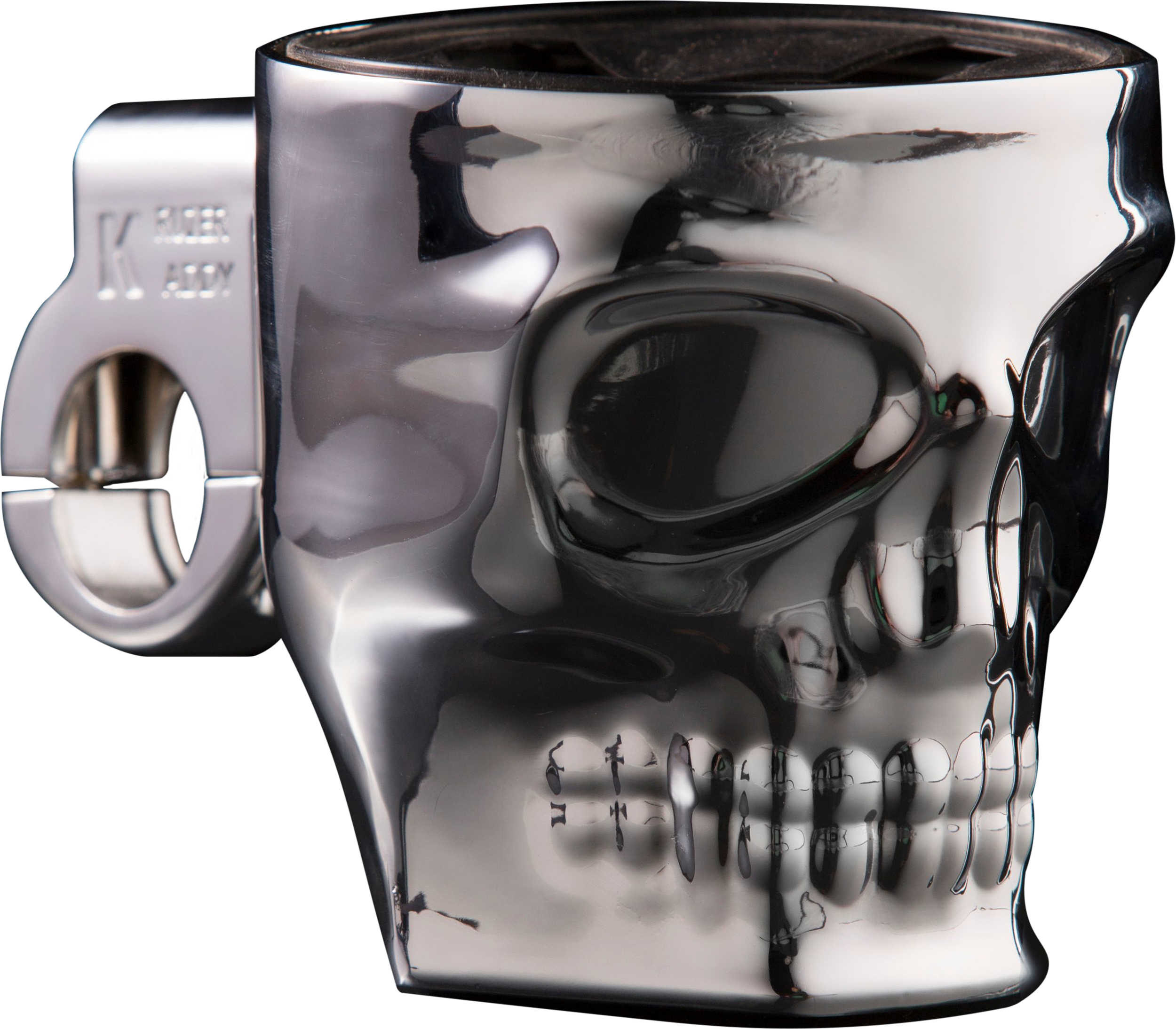 SKULL BAR MOUNT HOLDER CHROME