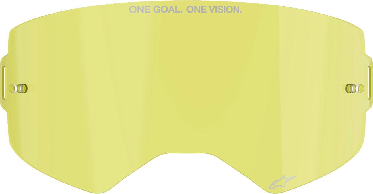 LENS GOGGLE SUPERTECH CLEAR-CLR YLW