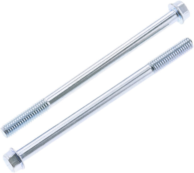 8MM HEX HEAD FLANGE BOLT 6X1.0X0X90MM 10/PK