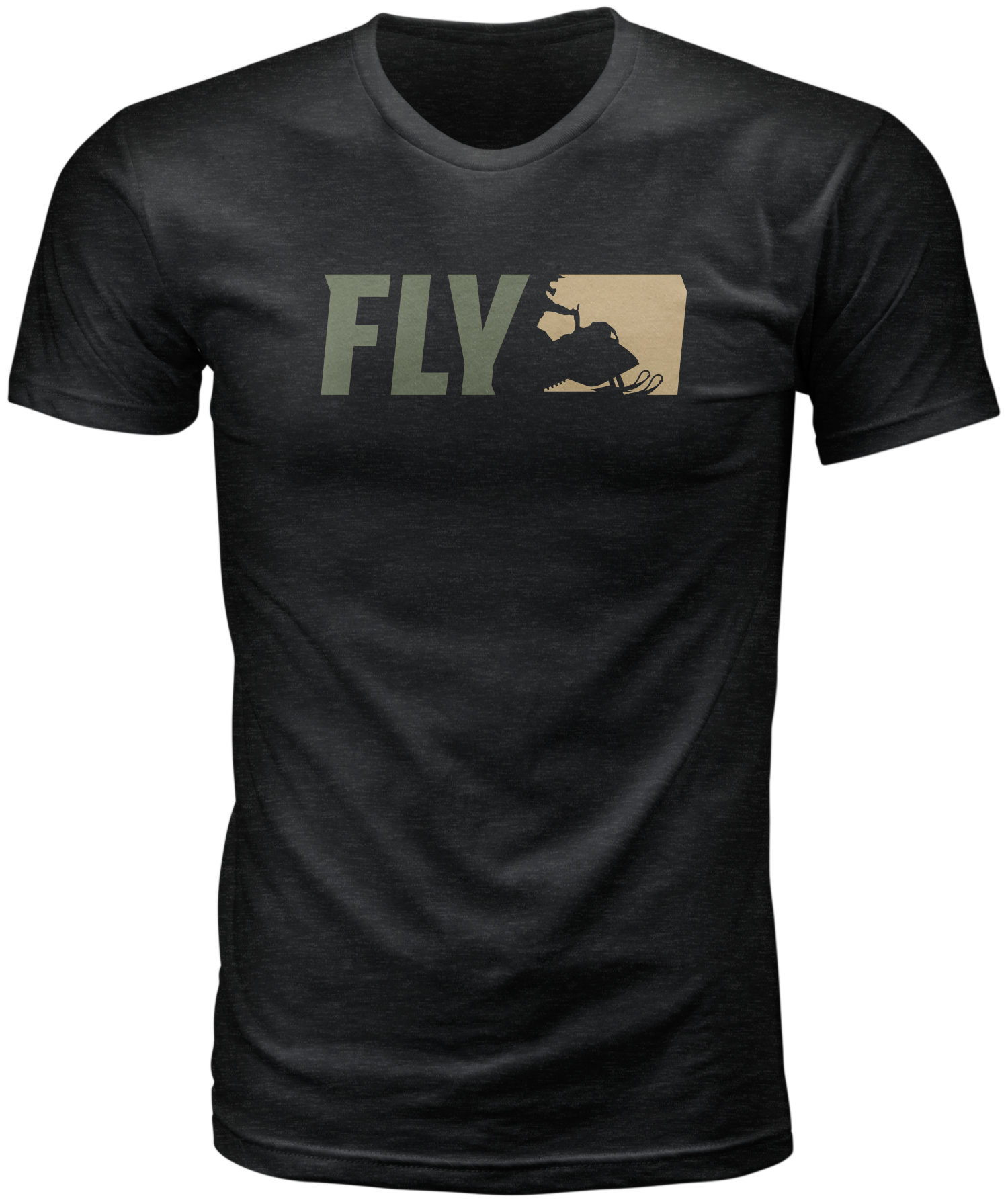 FLY PRIMARY TEE BLACK 2X