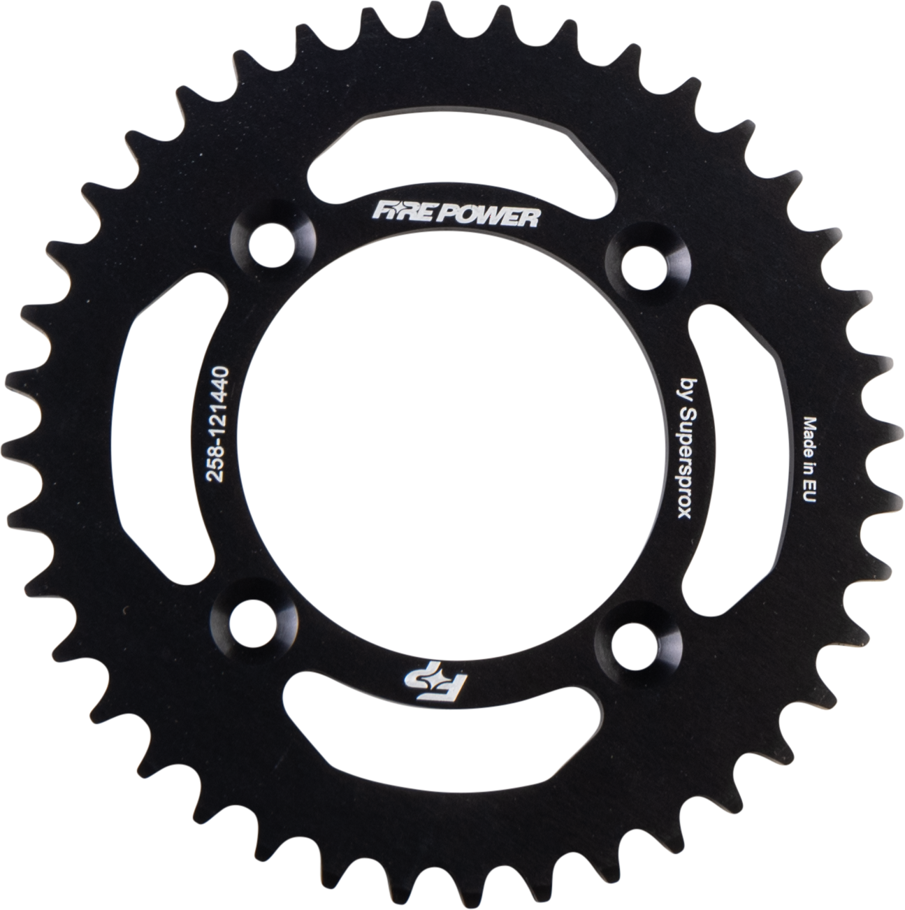 REAR SPROCKET ALUMINUM 40T BLK