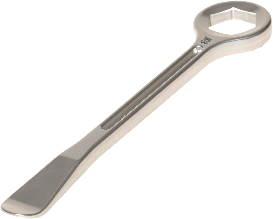 SPOON & SPANNER TIRE LEVER ALUMINUM 32MM SPANNER
