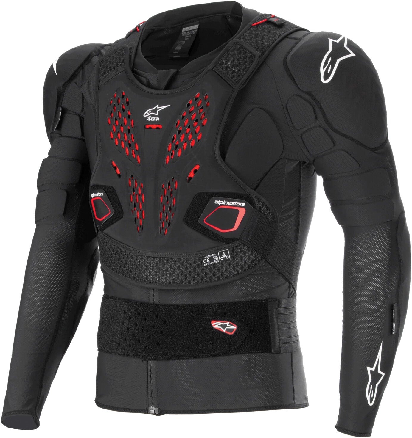 BIONIC PRO V3 PLSMA PROTECTION JACKET BLACK/RED/WHITE LG