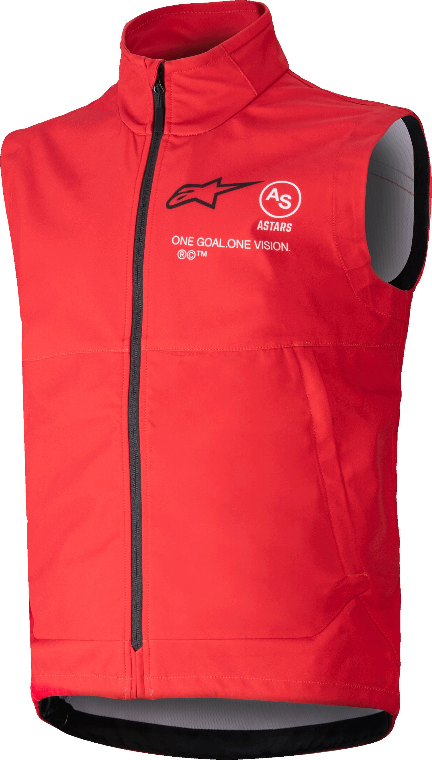 TECHSTAR SOFTSHELL VEST BRIGHT RED SM