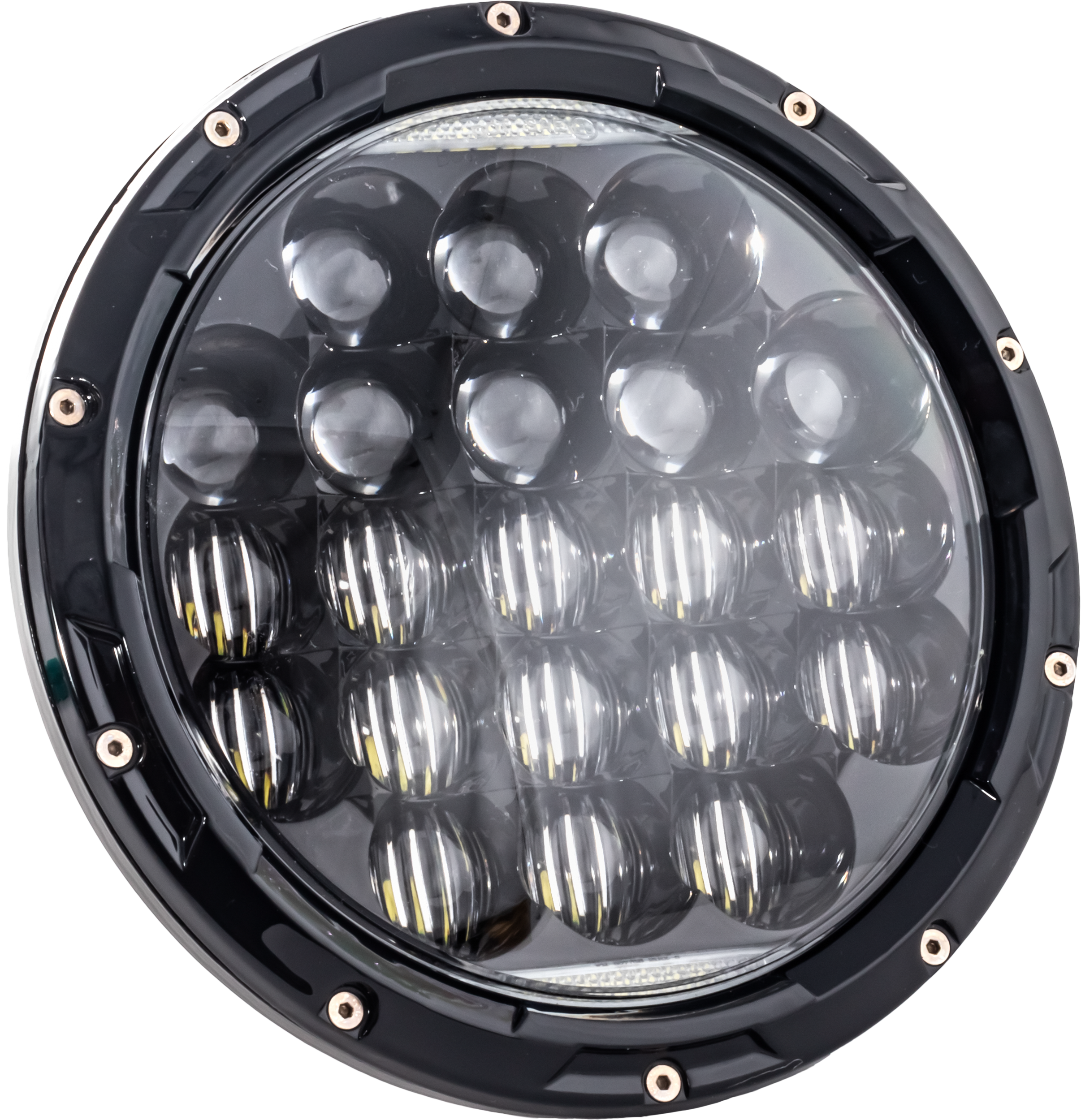 7" LED MULTI-MINI BLACK W/ MNT ADAPTER